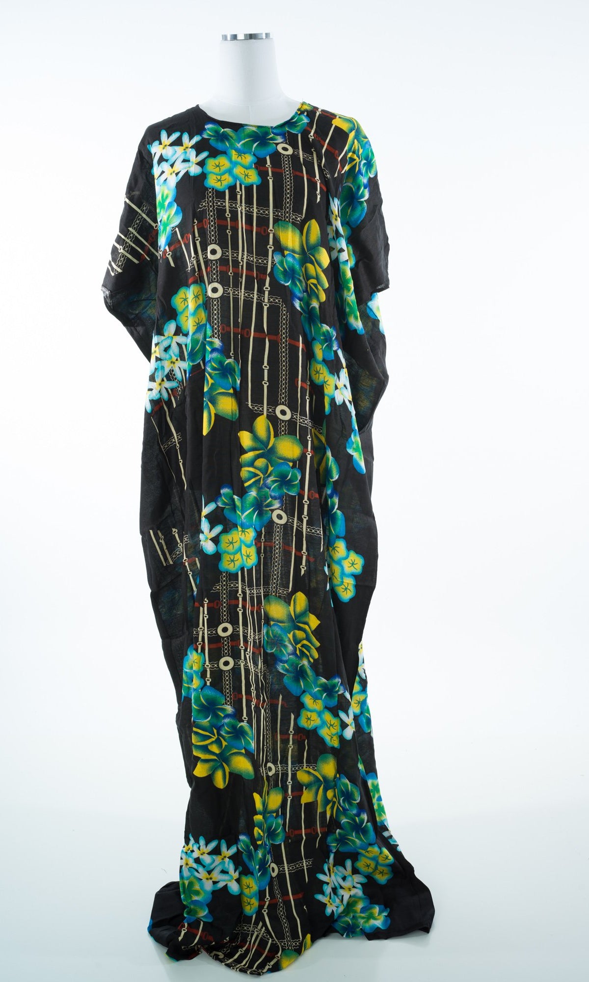 Chains and floral bati dress Kabayare