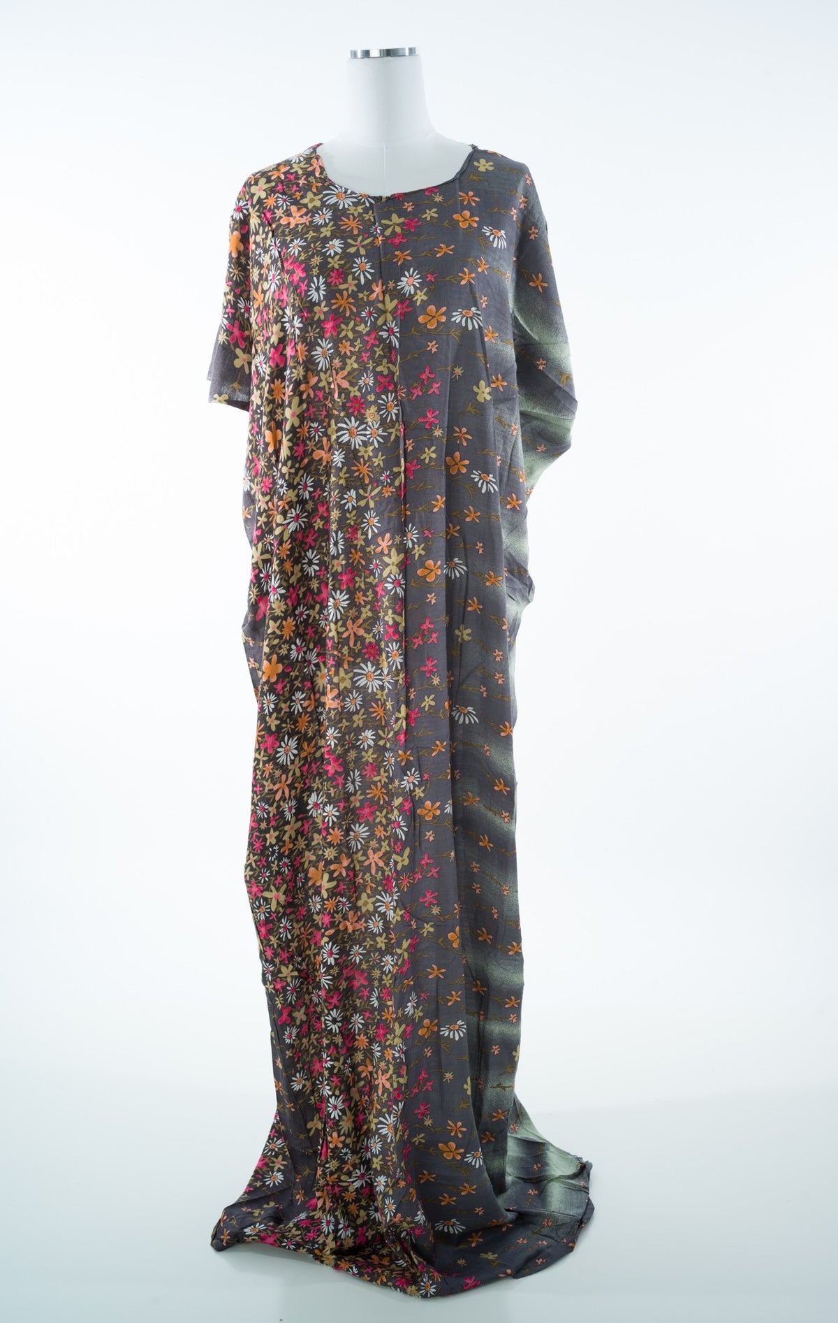 colorful garden Print Bati Dress Kabayare