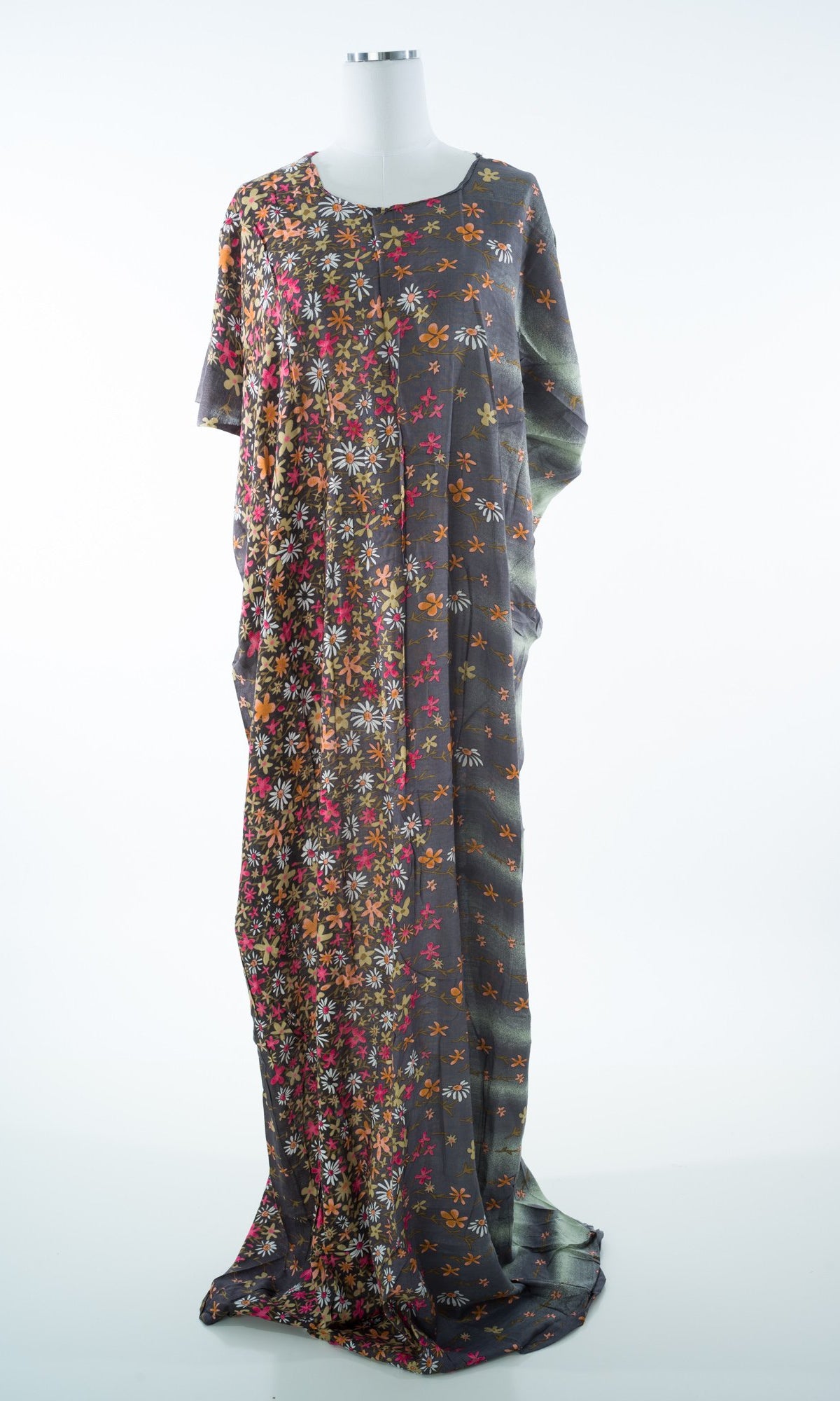 colorful garden Print Bati Dress Kabayare