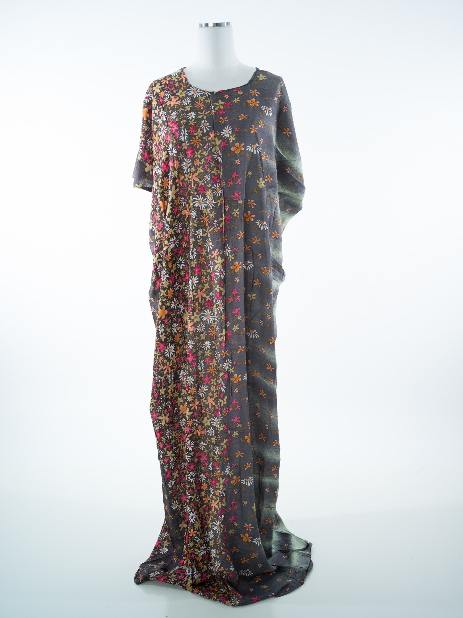 colorful garden Print Bati Dress Kabayare