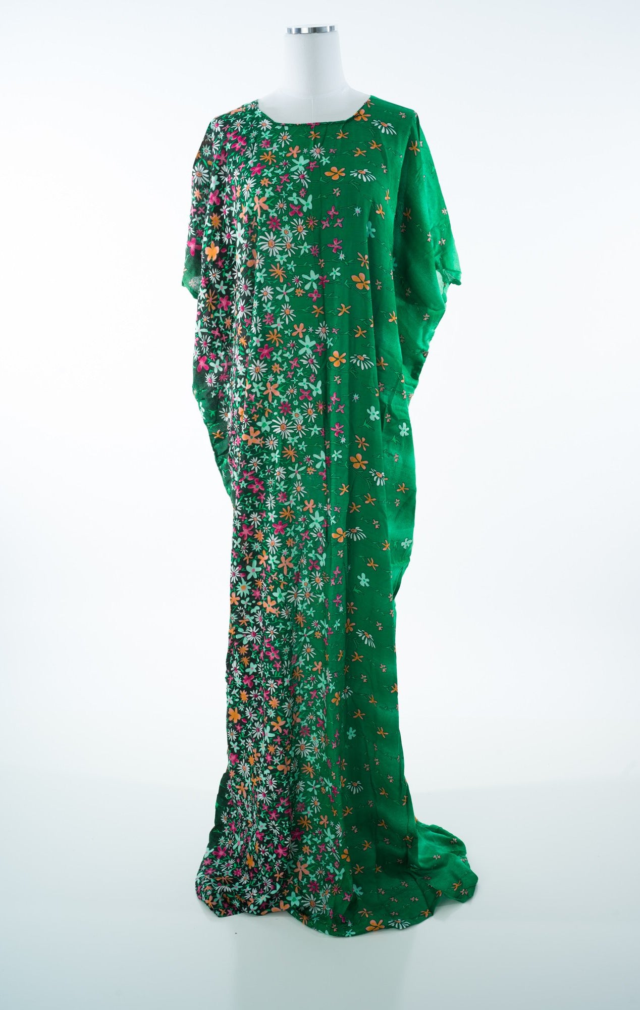 colorful garden Print Bati Dress Kabayare