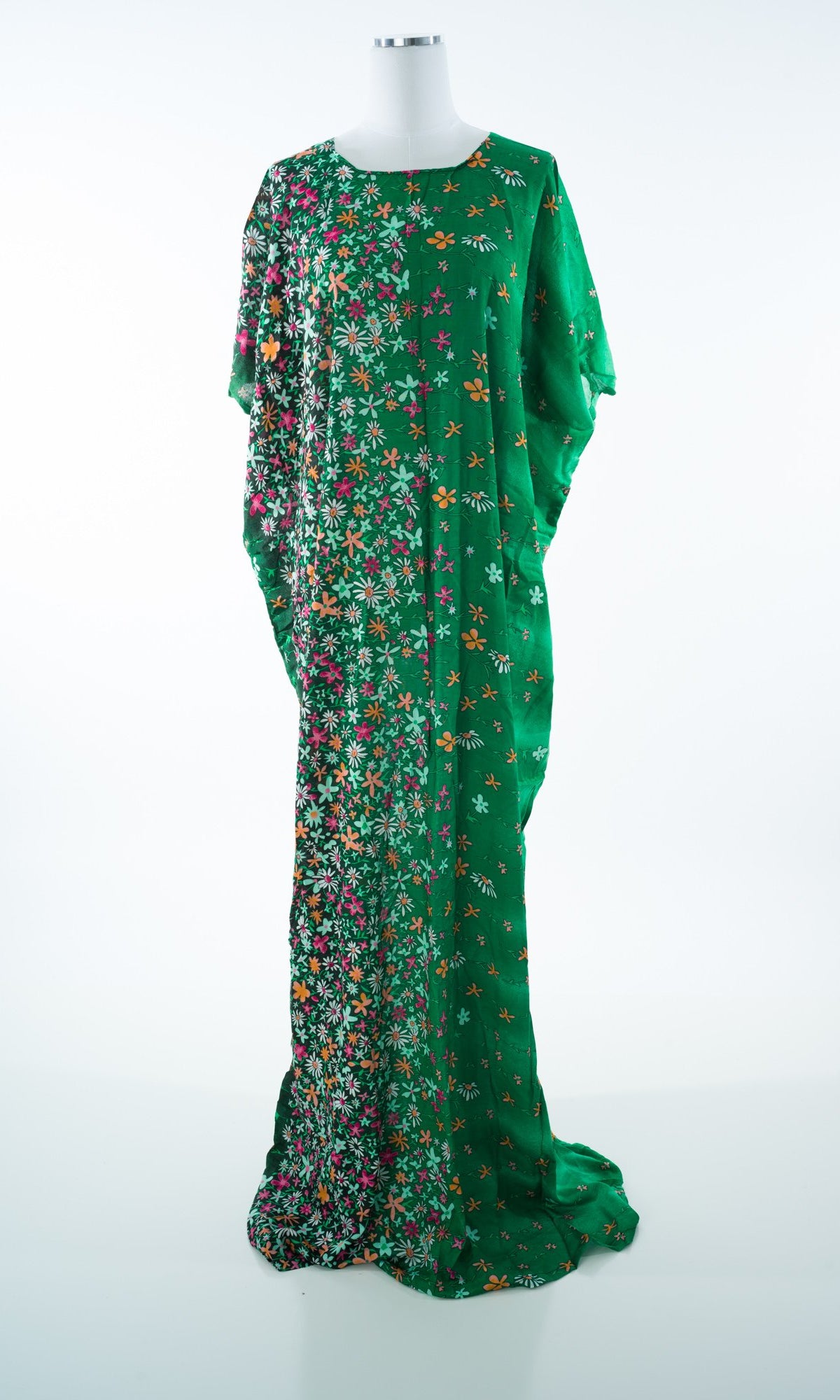 colorful garden Print Bati Dress Kabayare