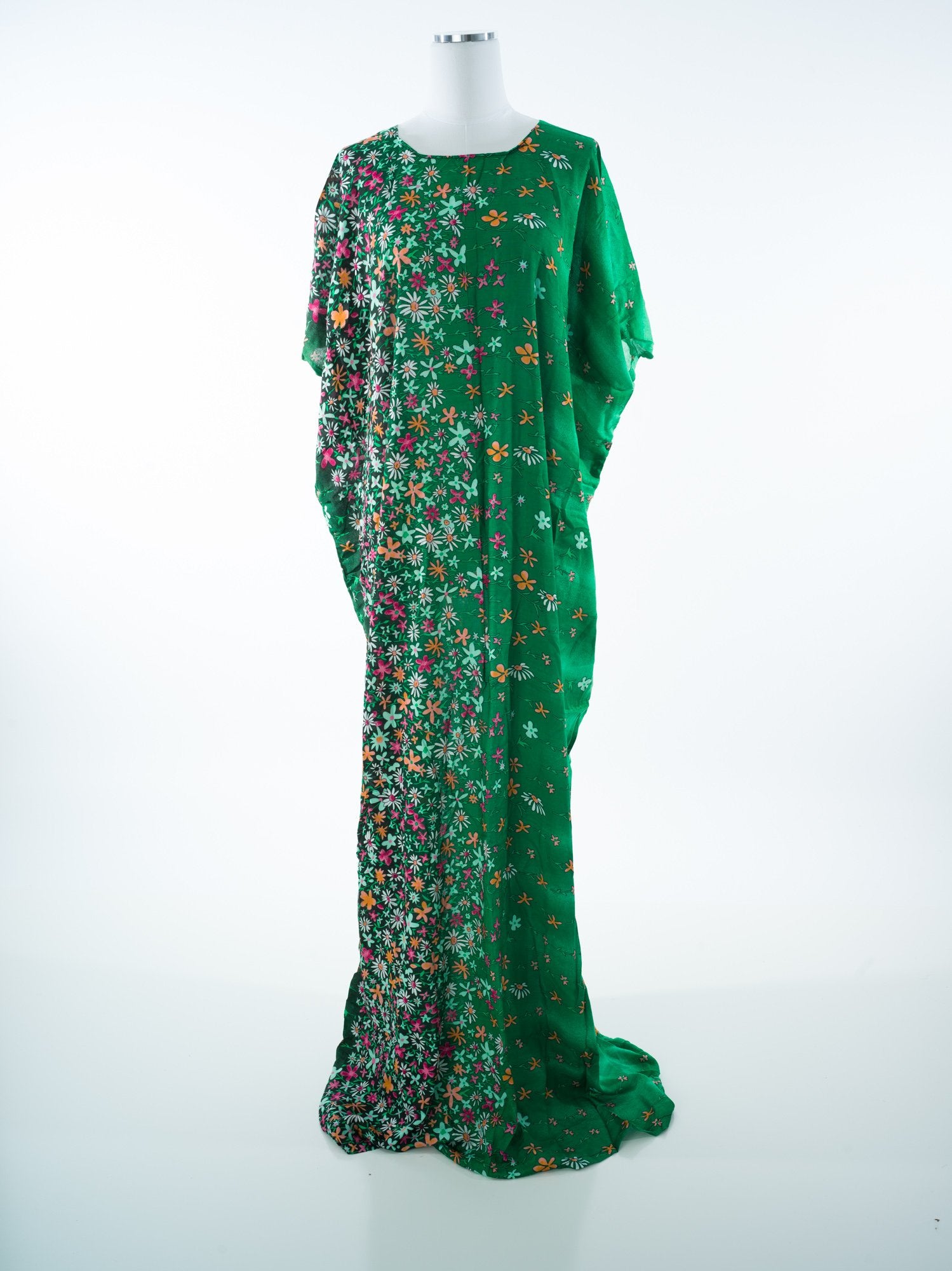 colorful garden Print Bati Dress Kabayare