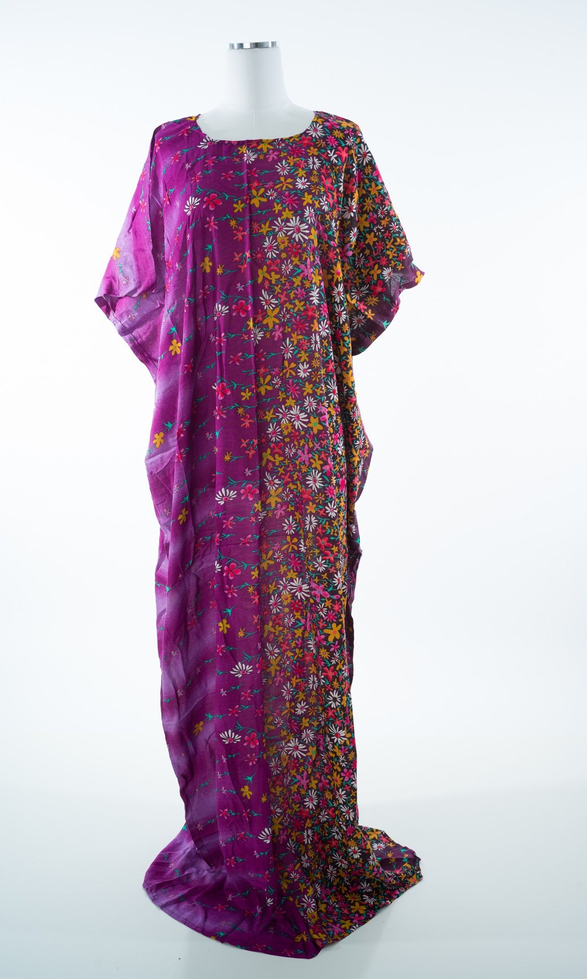 colorful garden Print Bati Dress Kabayare