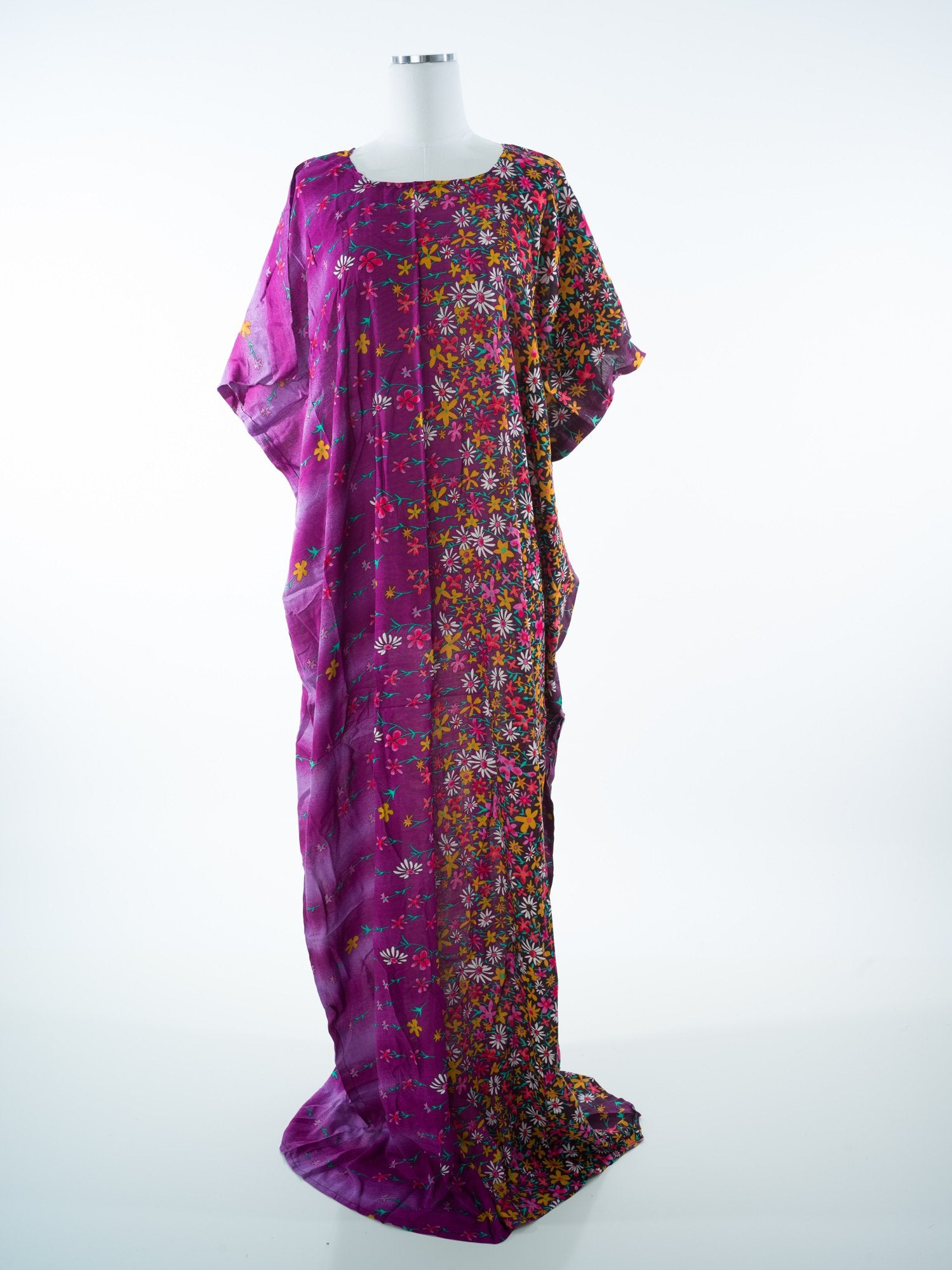 colorful garden Print Bati Dress Kabayare