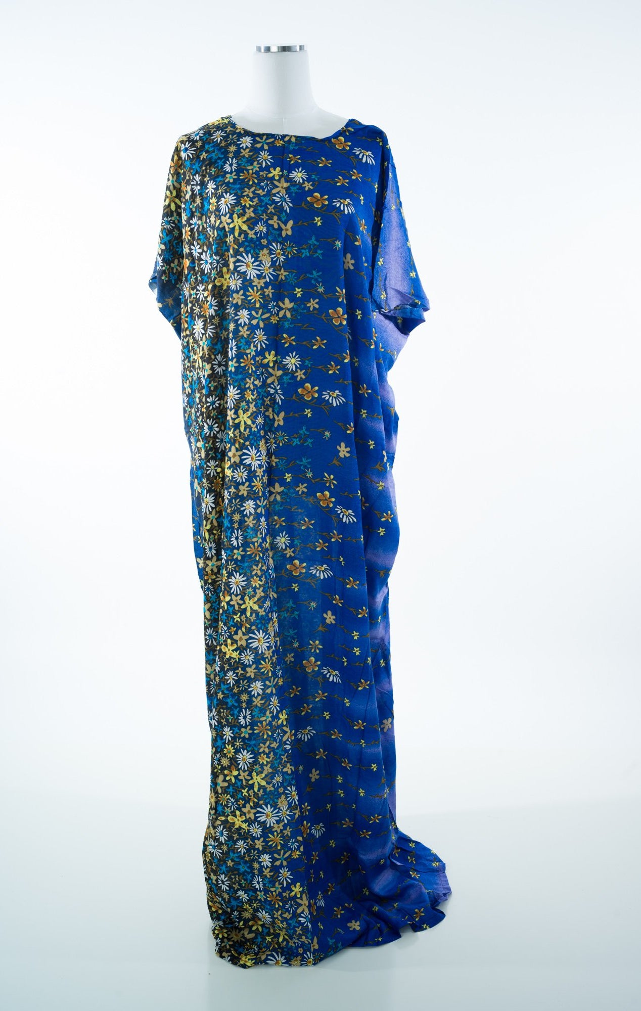 colorful garden Print Bati Dress Kabayare