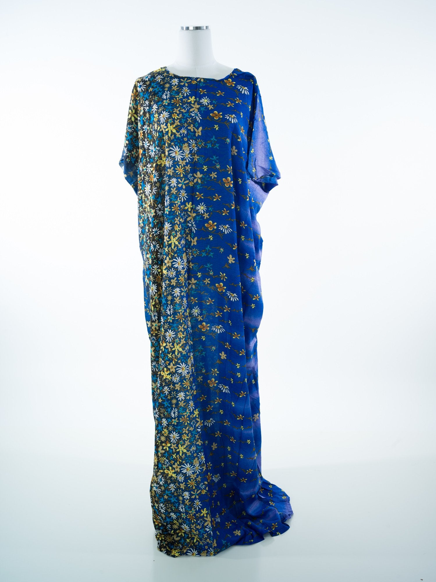 colorful garden Print Bati Dress Kabayare