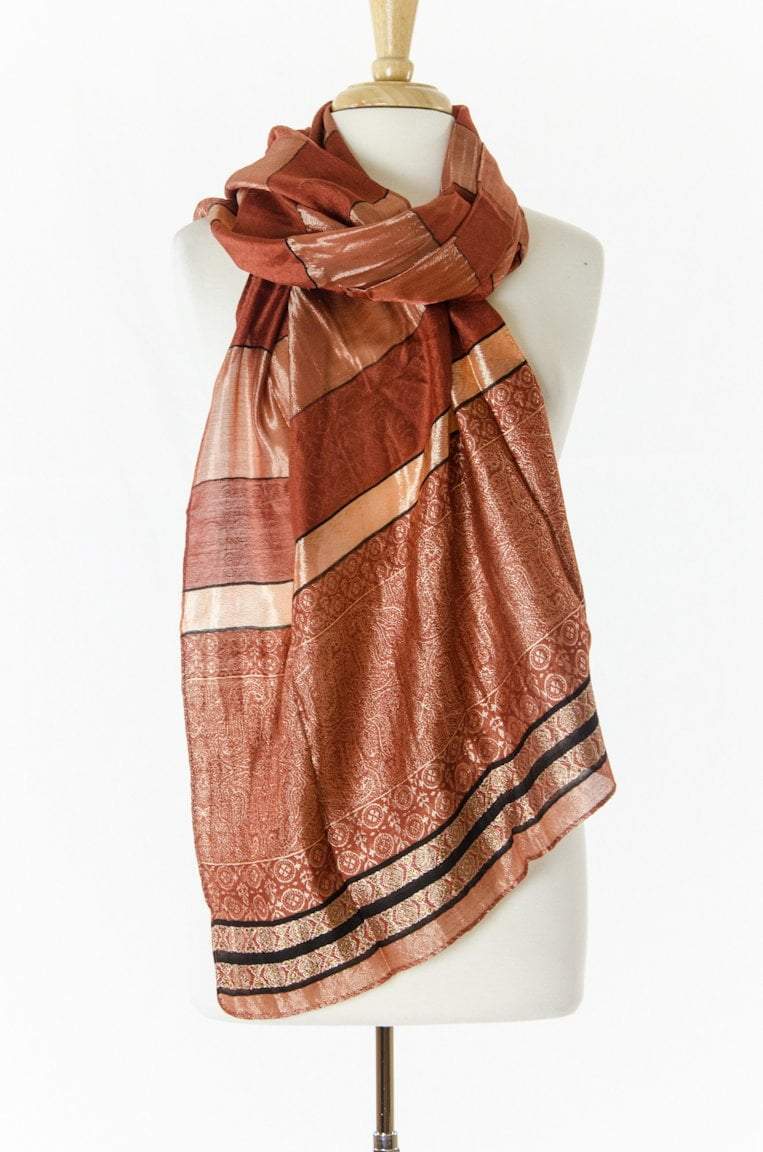 Copper Bombay Scarf Kabayare