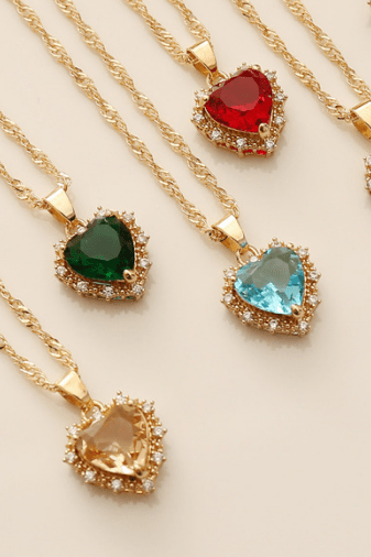 Copy of Luxe Stones Pendant Necklaces Kabayare