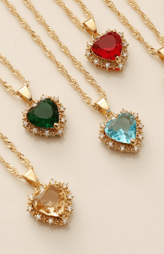 Copy of Luxe Stones Pendant Necklaces Kabayare