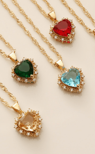 Copy of Luxe Stones Pendant Necklaces Kabayare
