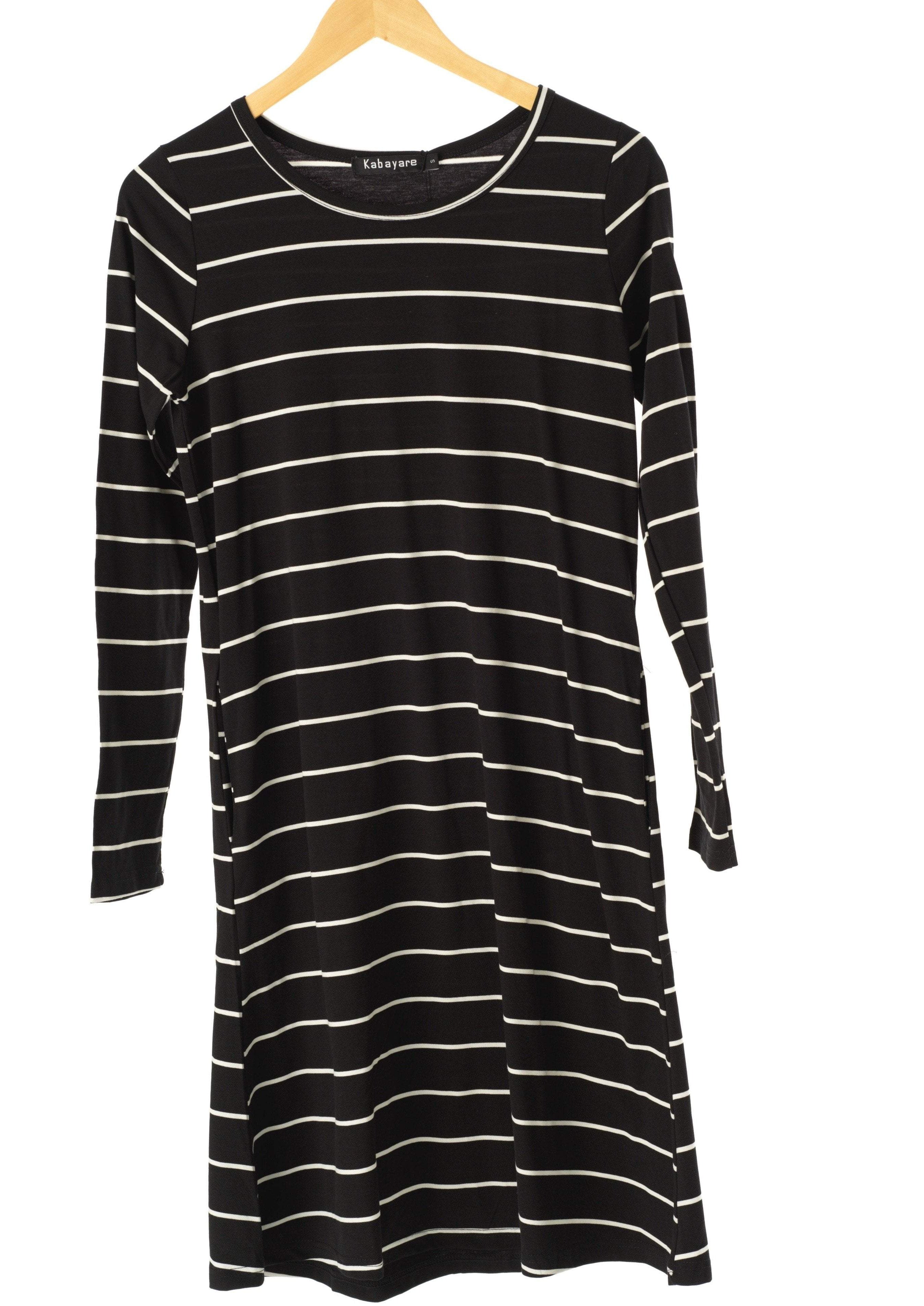 Cotton-striped midi top Kabayare