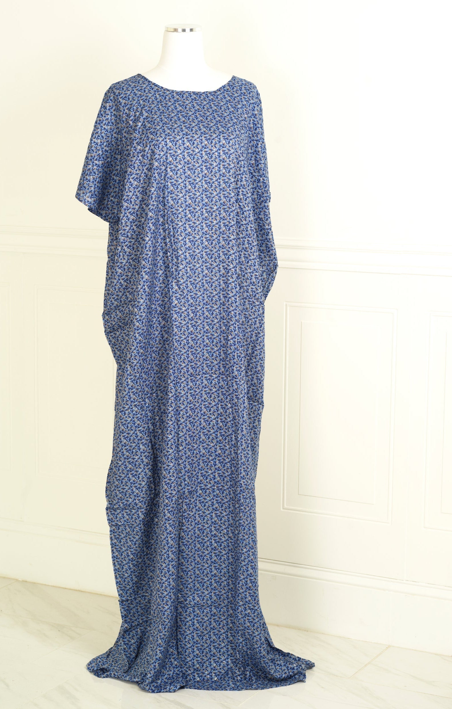 deep blue must have print bati dress KF