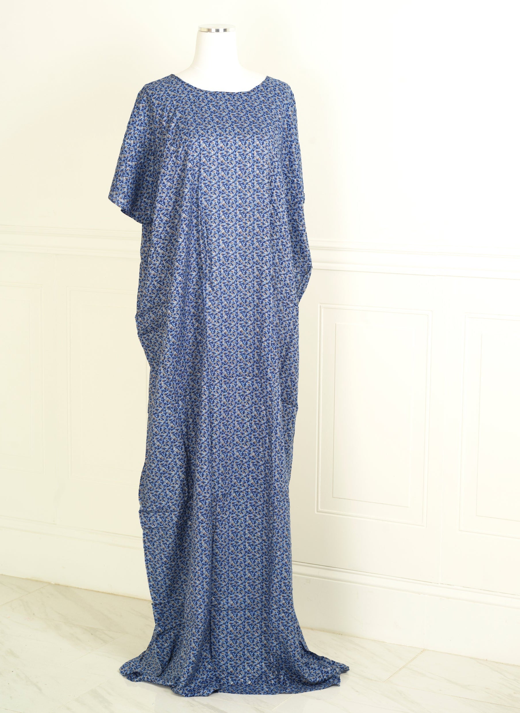 deep blue must have print bati dress KF