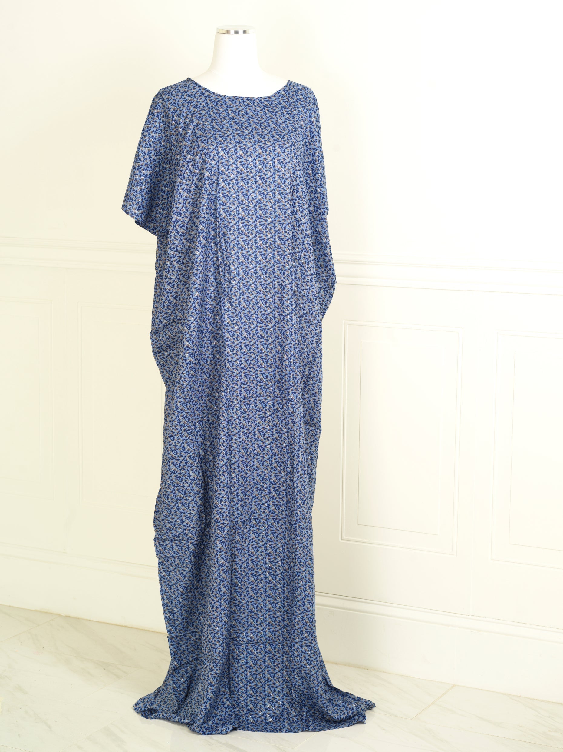 deep blue must have print bati dress KF
