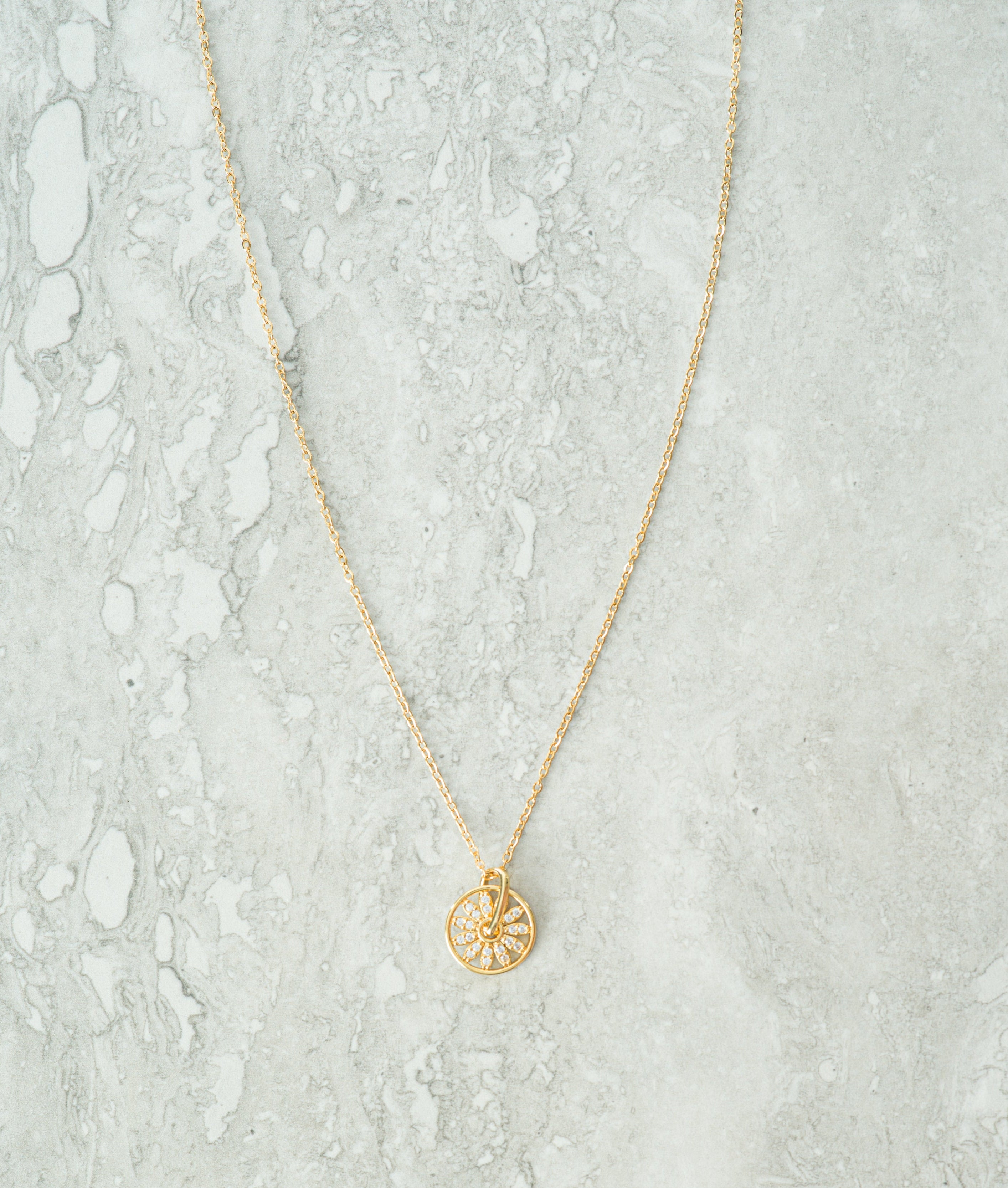 diamond spark gold necklace Kabayare