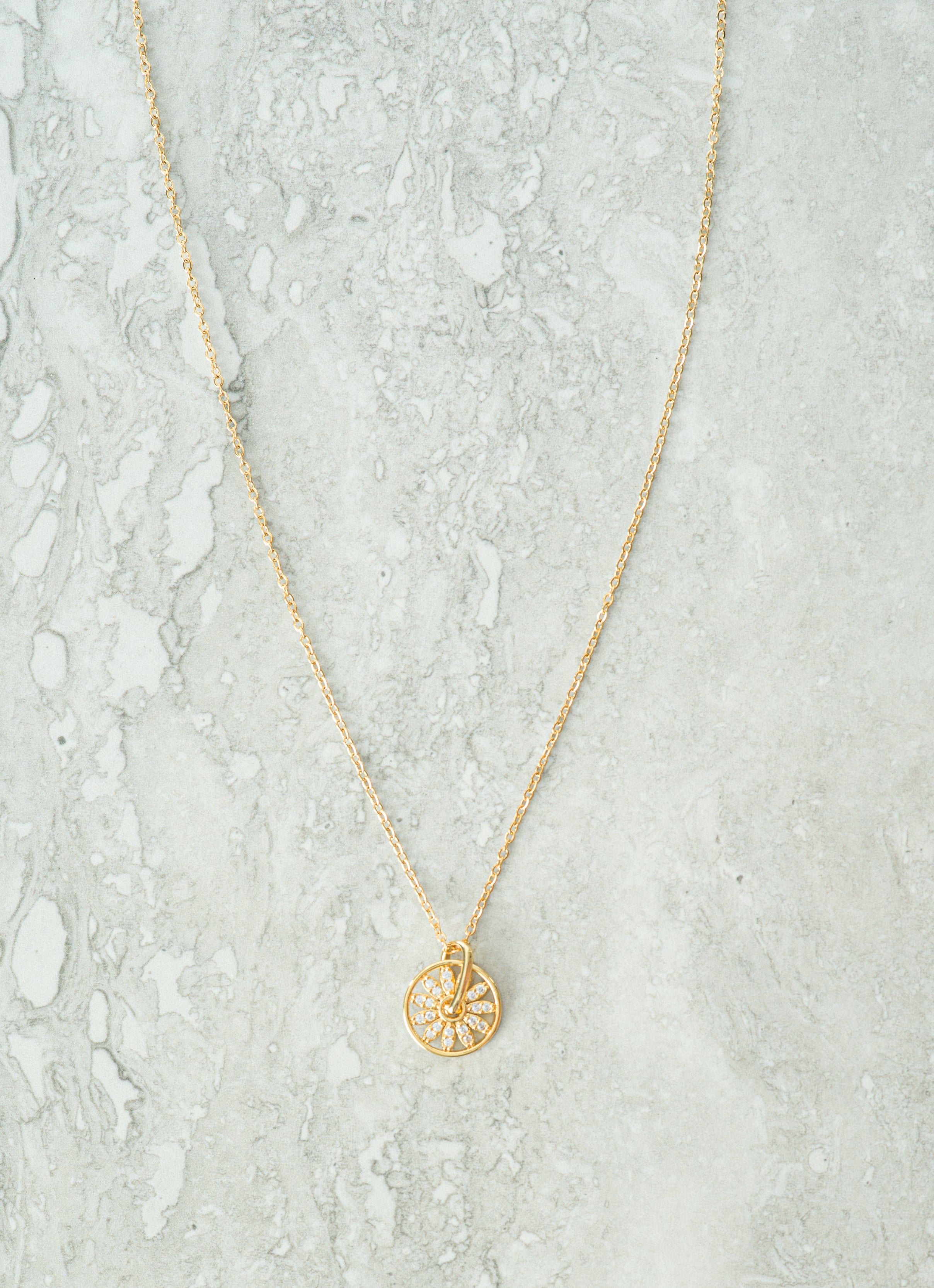 diamond spark gold necklace Kabayare