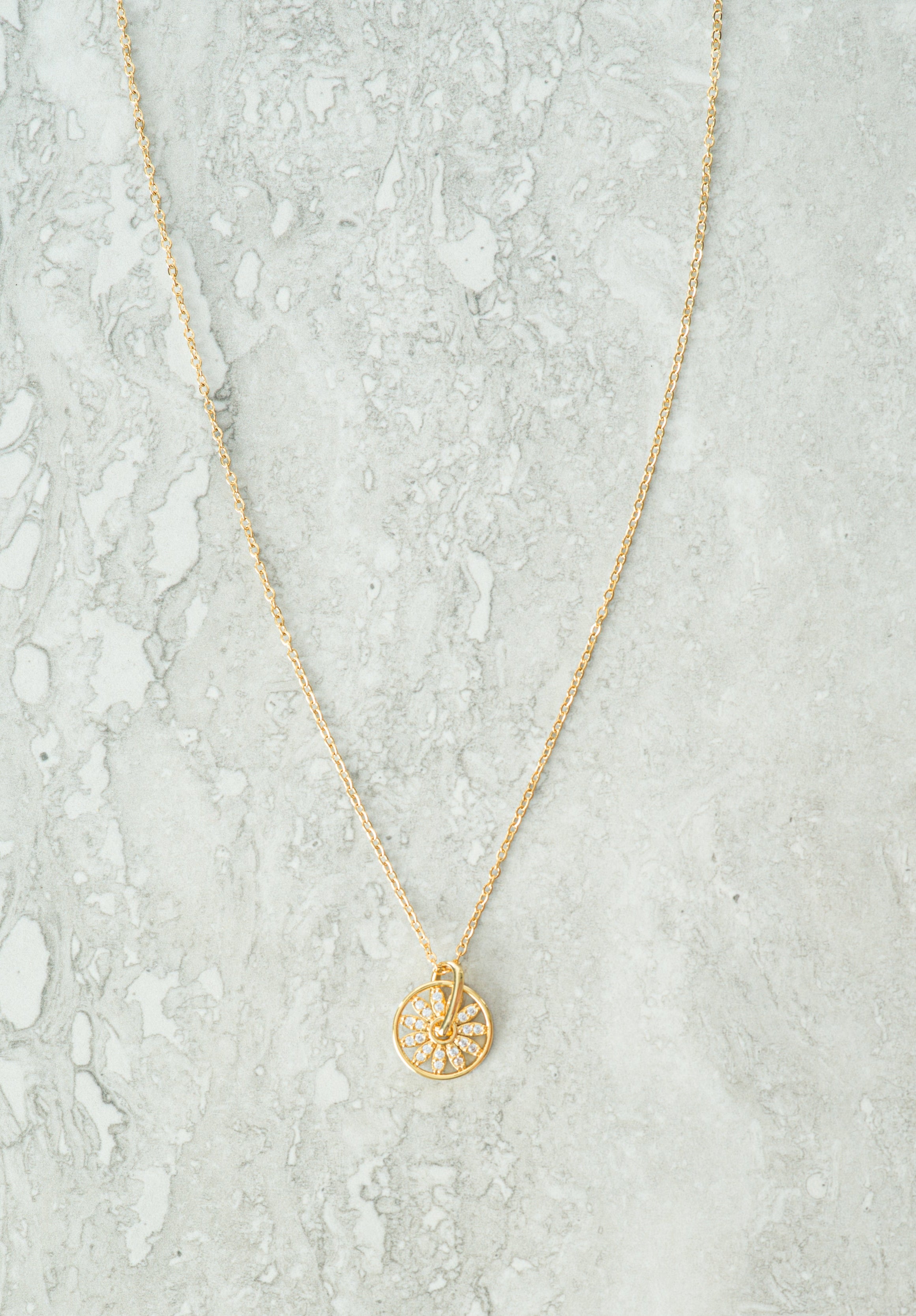 diamond spark gold necklace Kabayare