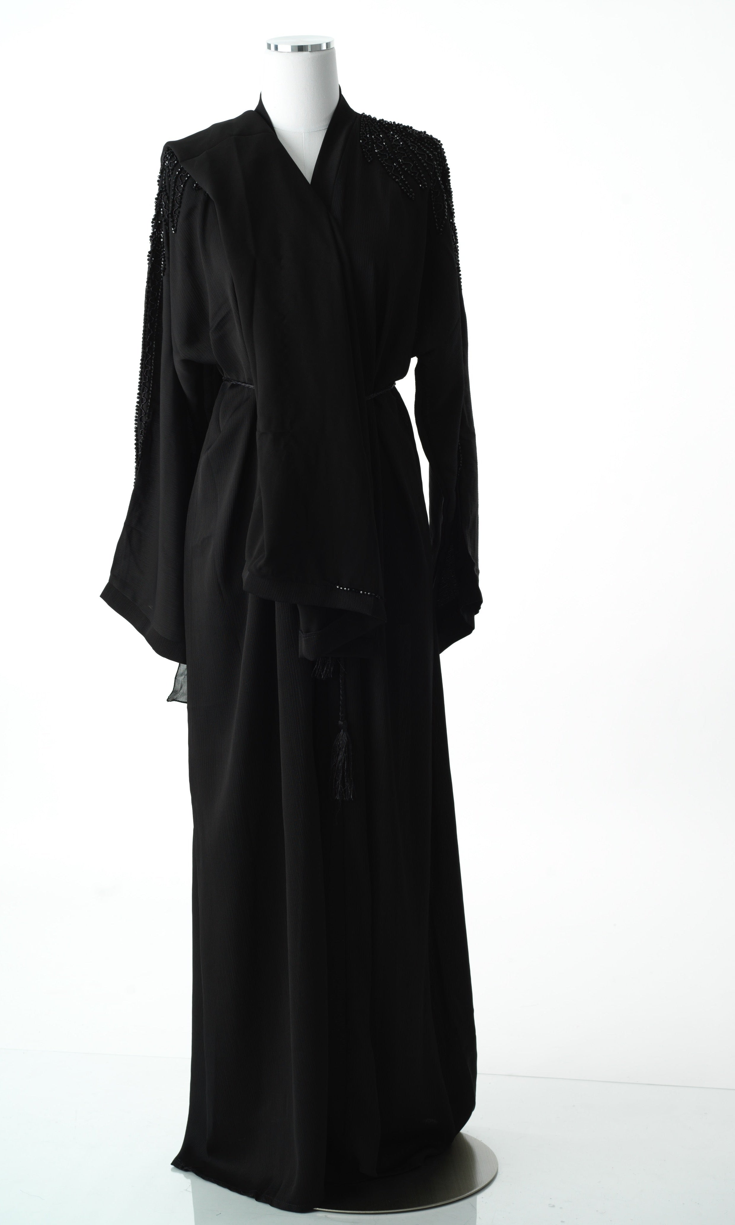 Dubia Vibes linen abaya Kabayare