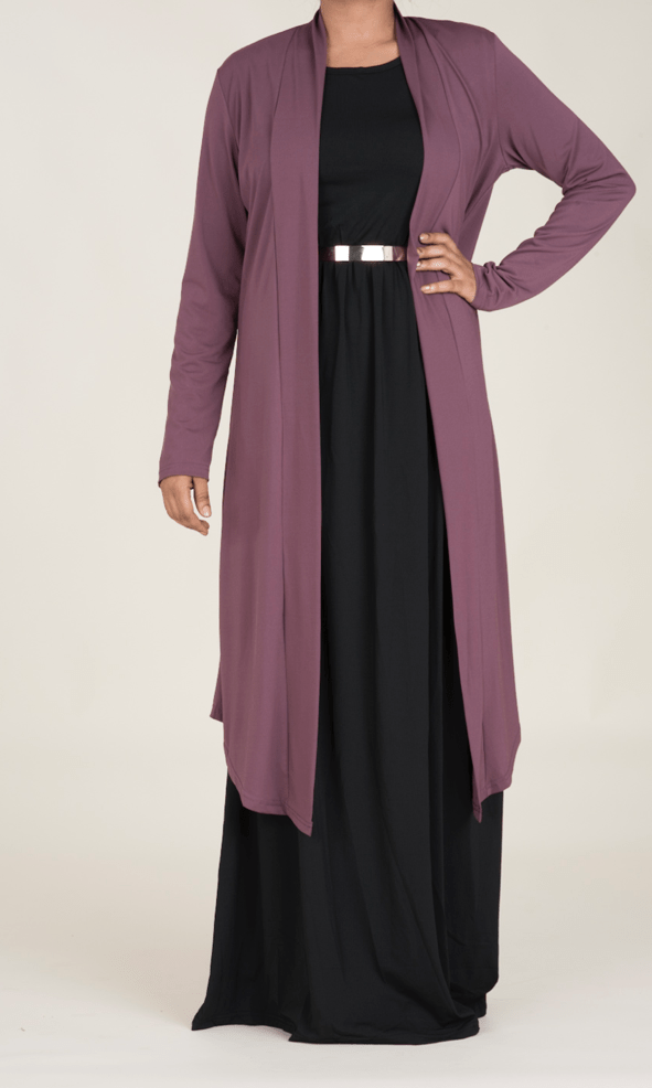 Dusty rose Maxi Cardigan Kabayare