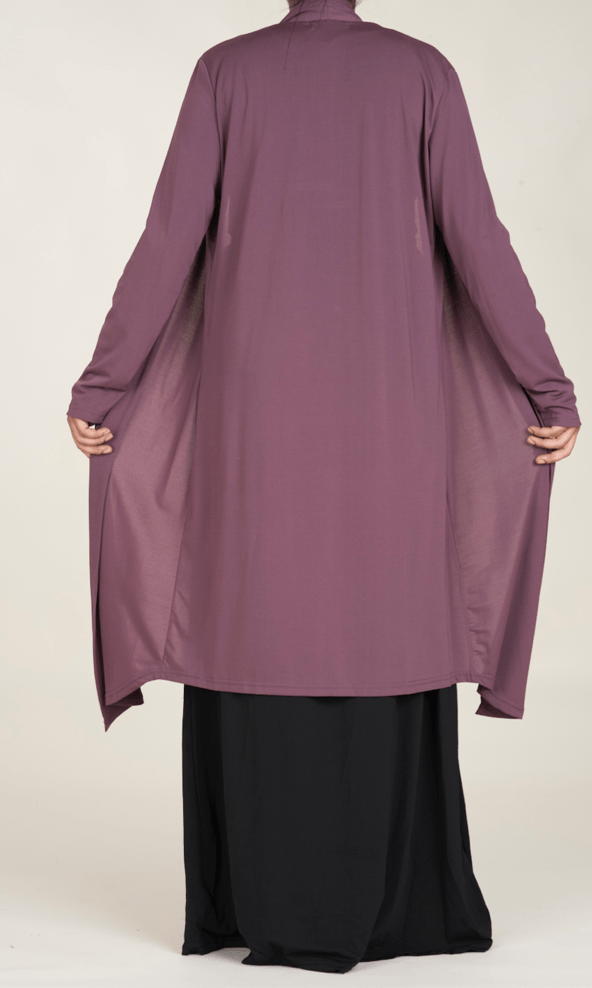 Dusty rose Maxi Cardigan Kabayare