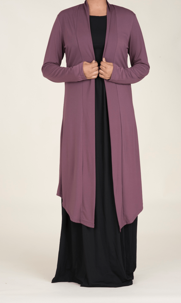 Dusty rose Maxi Cardigan Kabayare