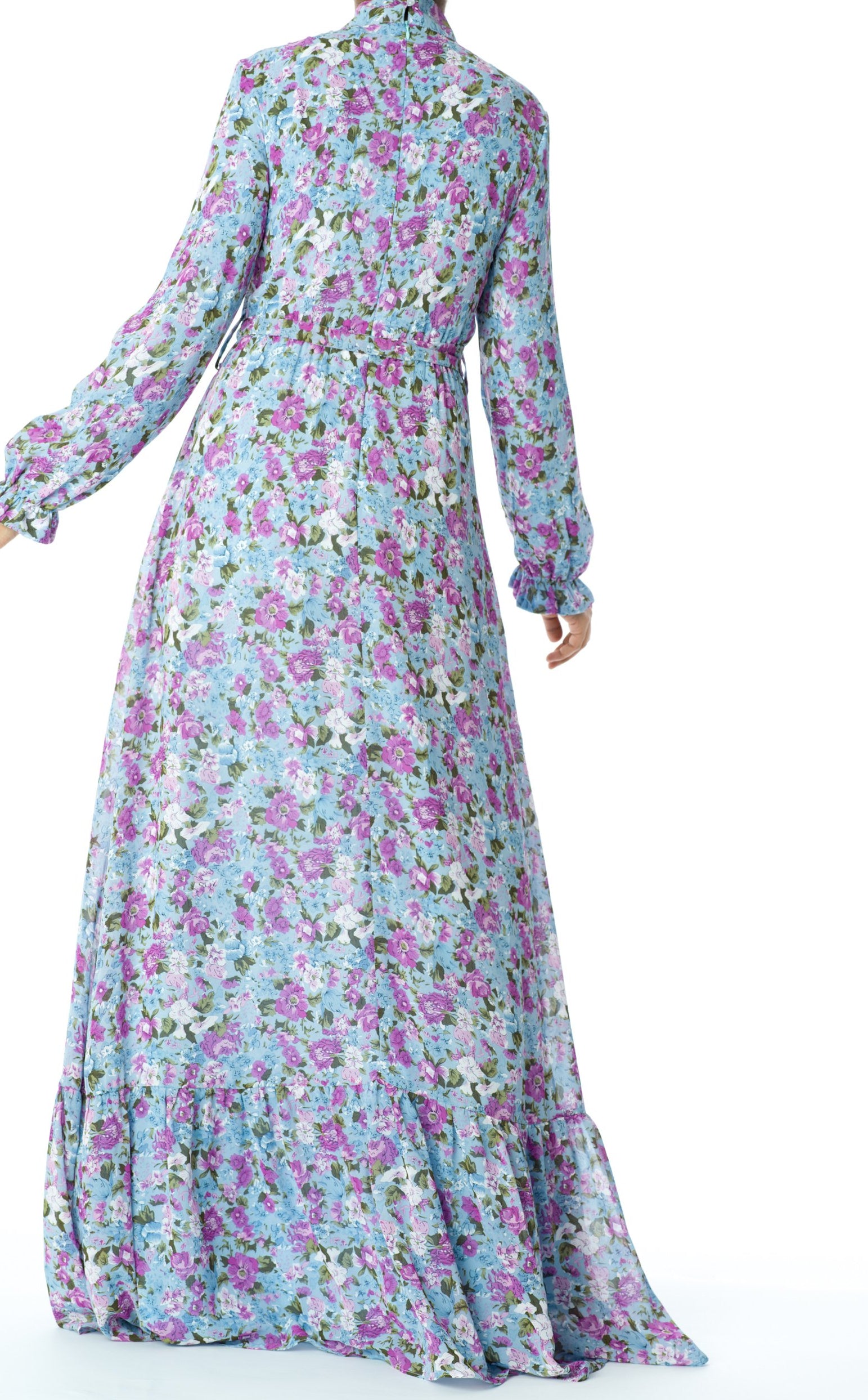 Elegant florals romance Maxi dress Kabayare