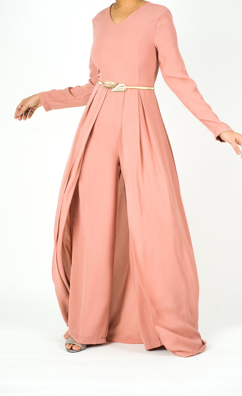 elegant long sleeve playsuit Maxi Kabayare