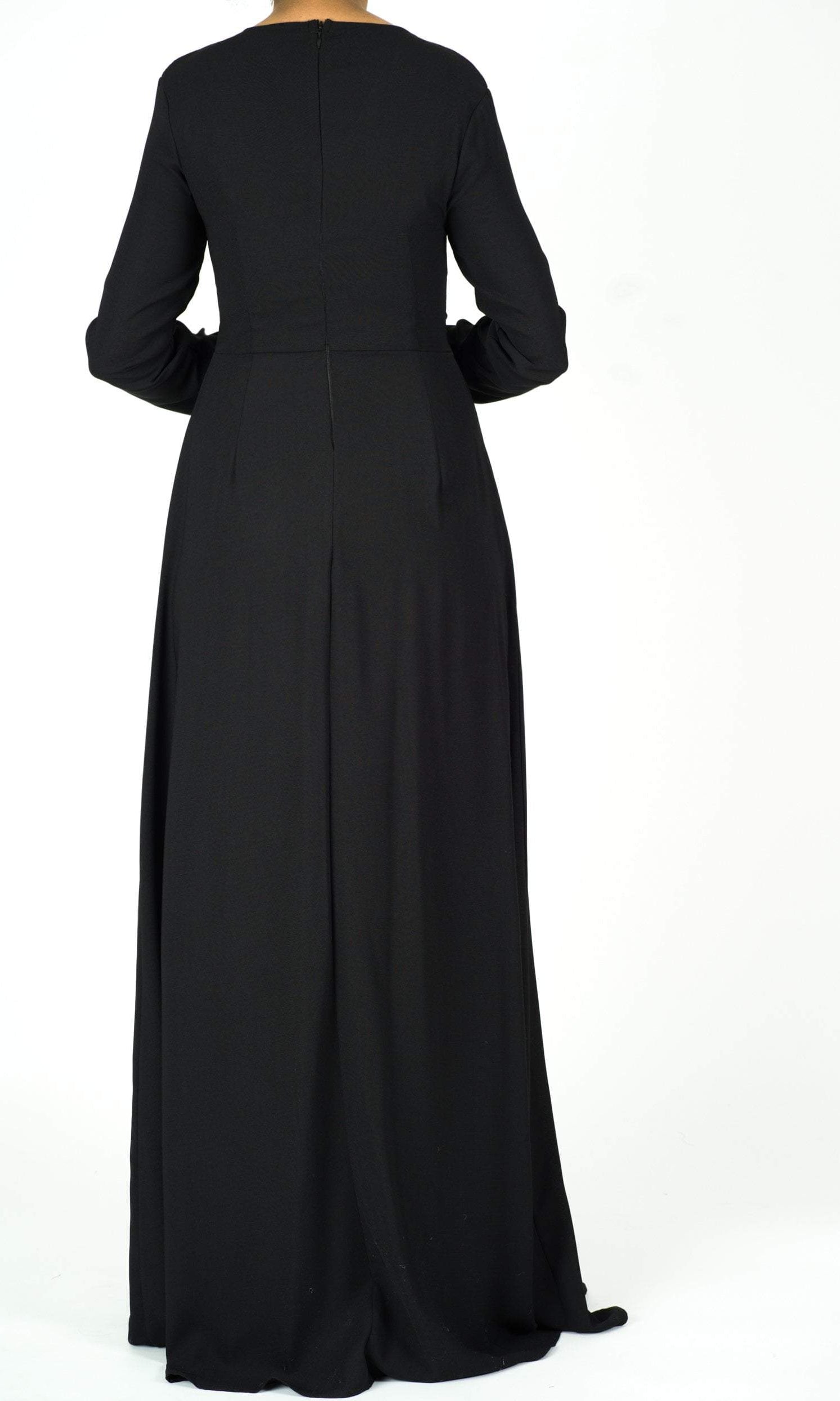 elegant long sleeve playsuit Maxi Kabayare
