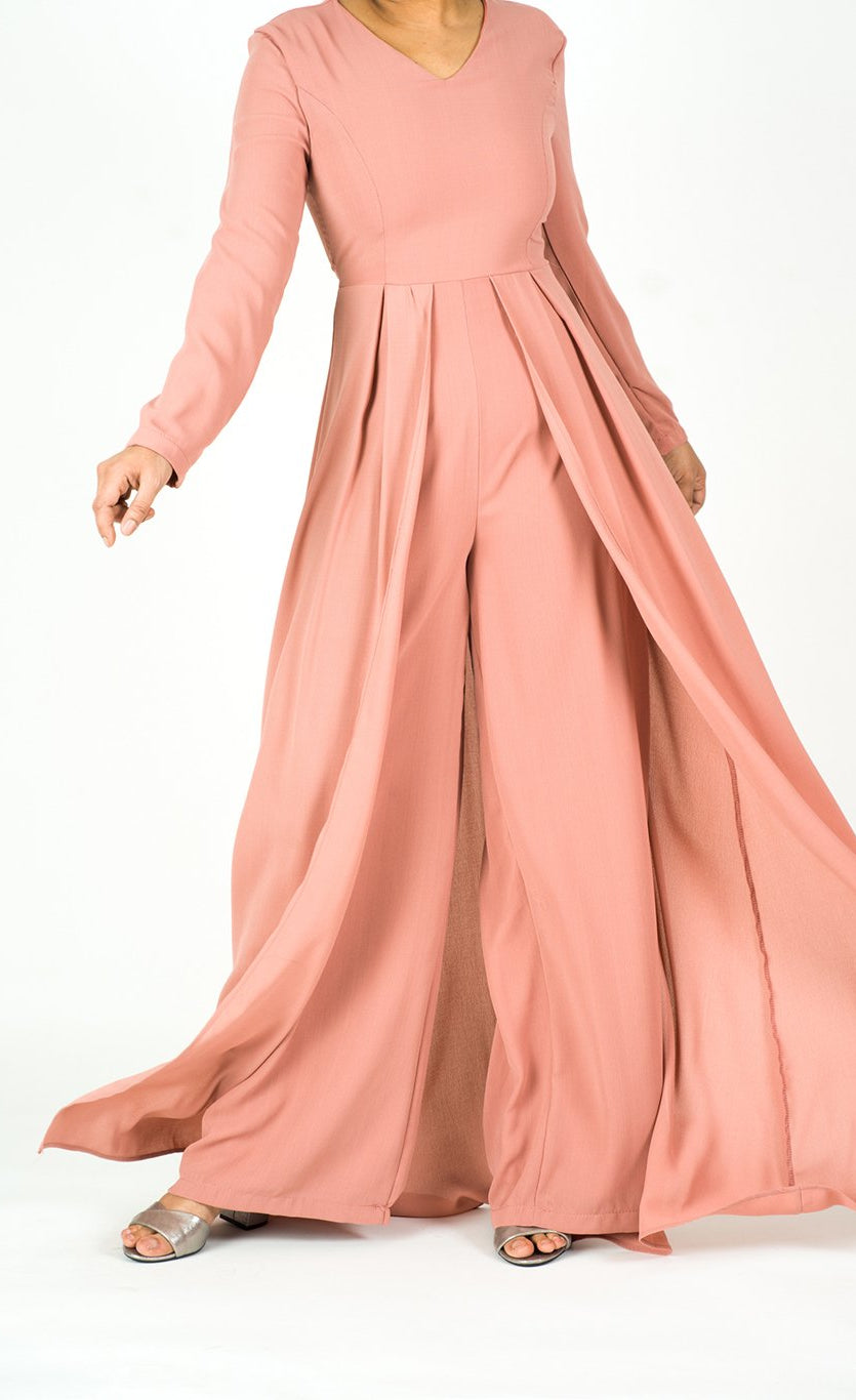 elegant long sleeve playsuit Maxi Kabayare