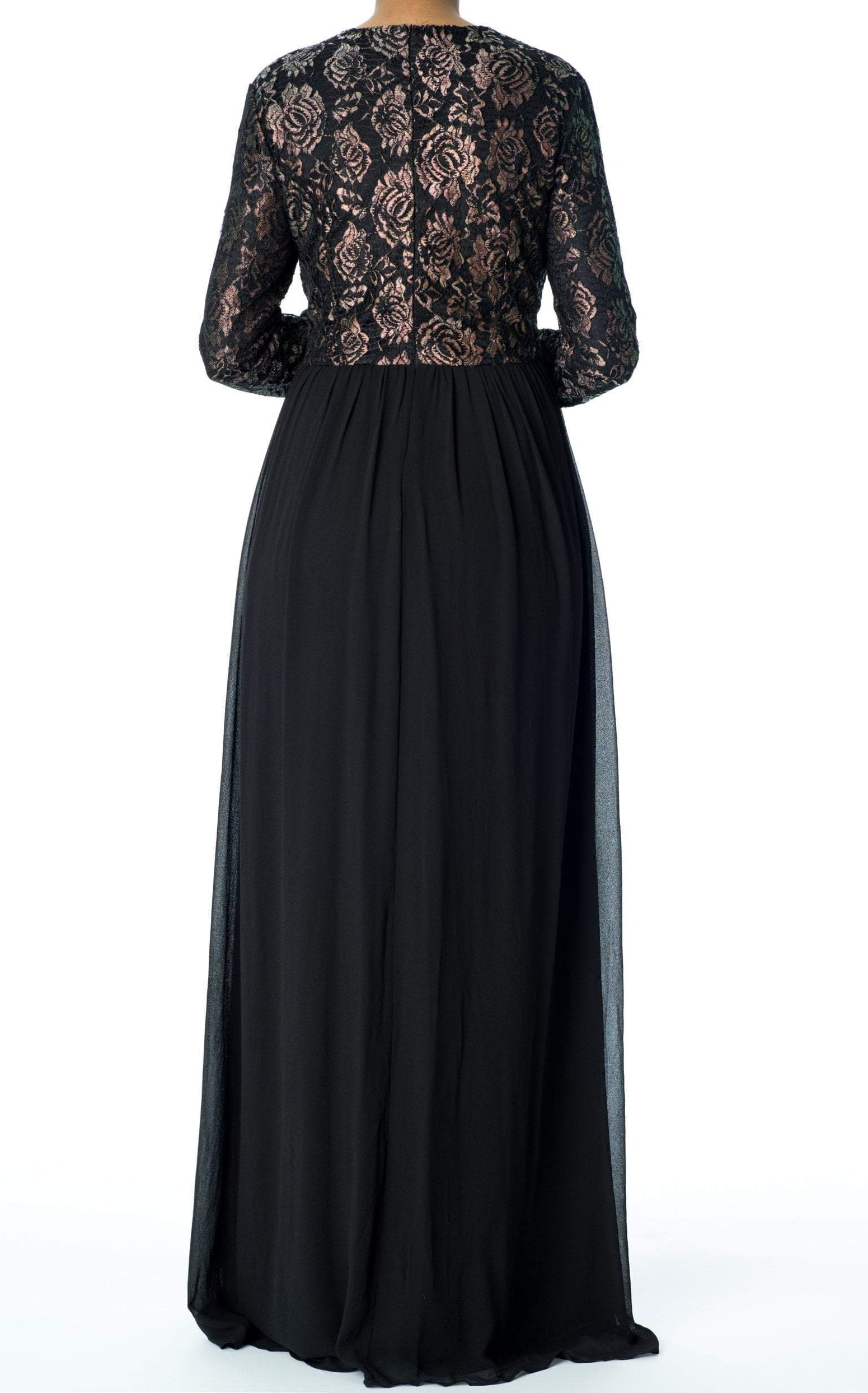 FAIRYTALE Lace detail chiffon dress Kabayare