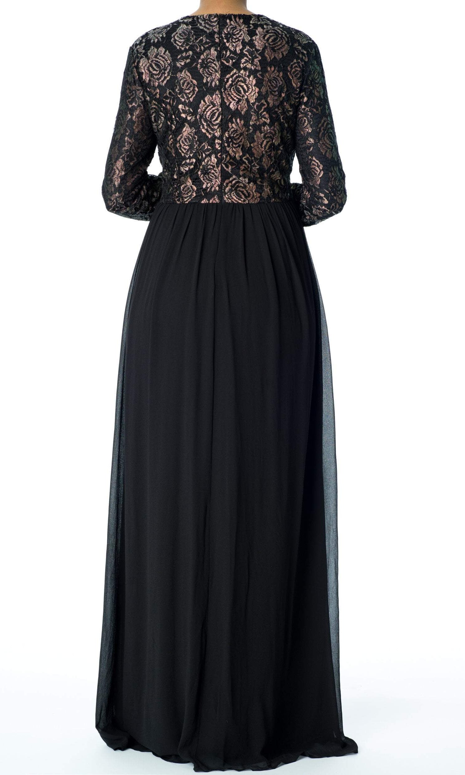 FAIRYTALE Lace detail chiffon dress Kabayare