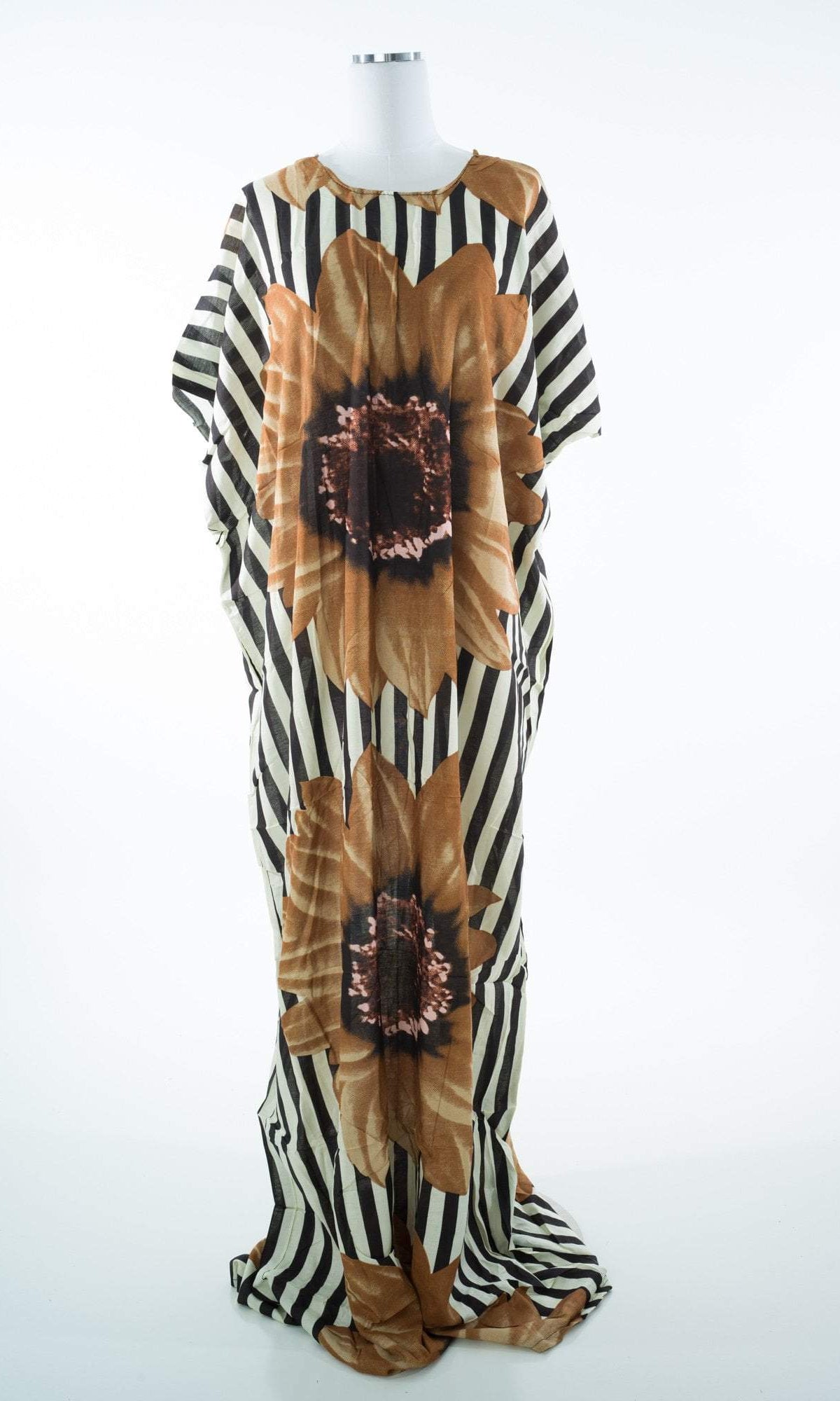 Floral and stripes bati dress Kabayare