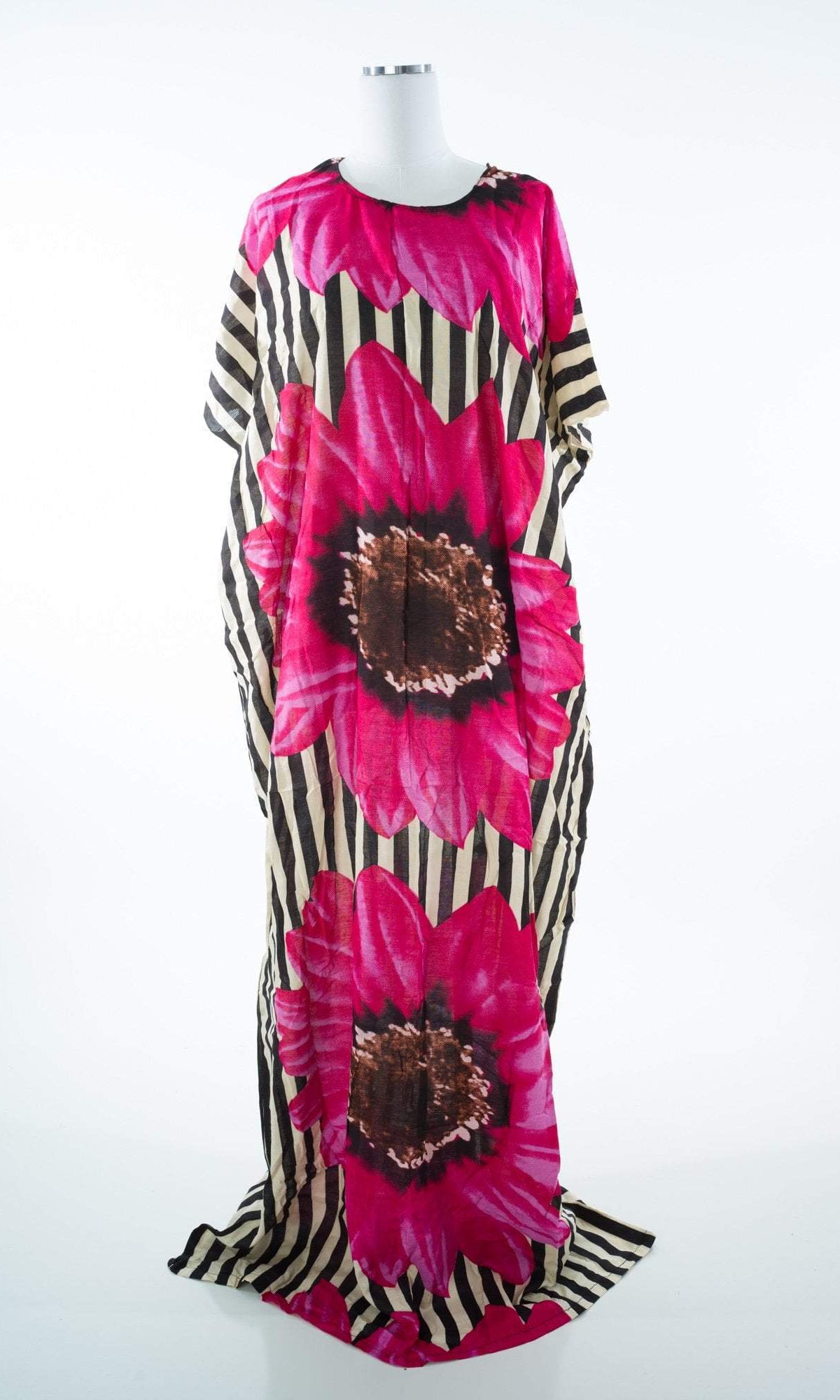 Floral and stripes bati dress Kabayare