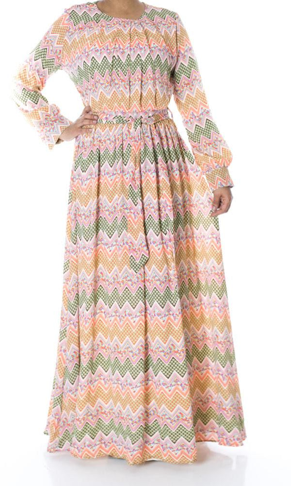 Floral Pastry maxi dress Kabayare