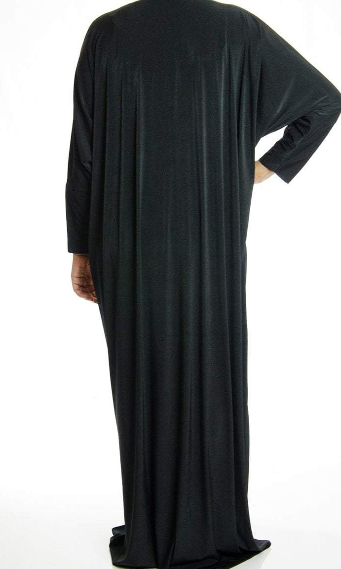 Forest Butterfly Jersey Abaya Kabayare