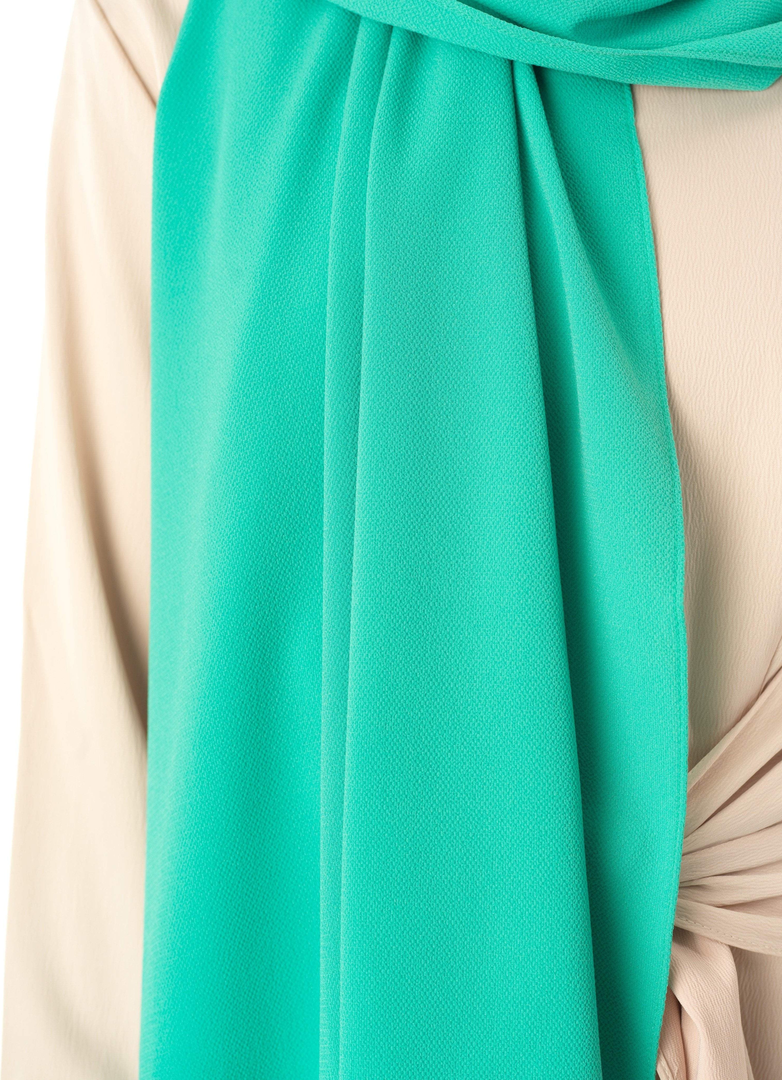 Fresh Mint fabulous crepe Hijab Kabayare