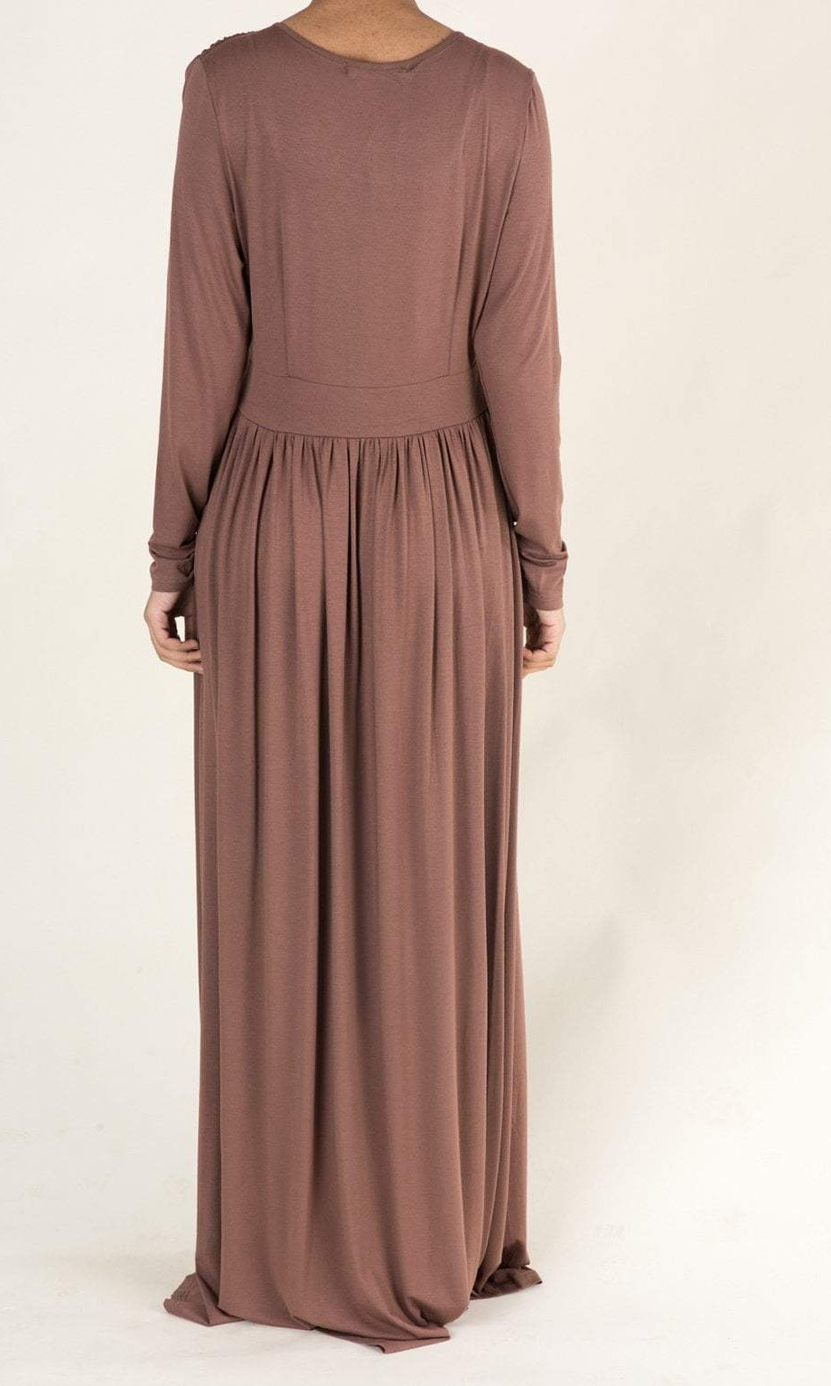 Fudge V-Neck Jersey Maxi Dress Kabayare