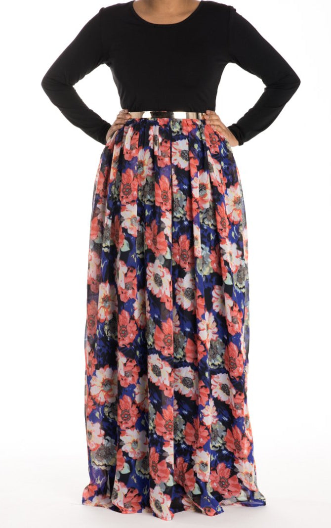Gardenia Sweetheart Maxi Dress Kabayare