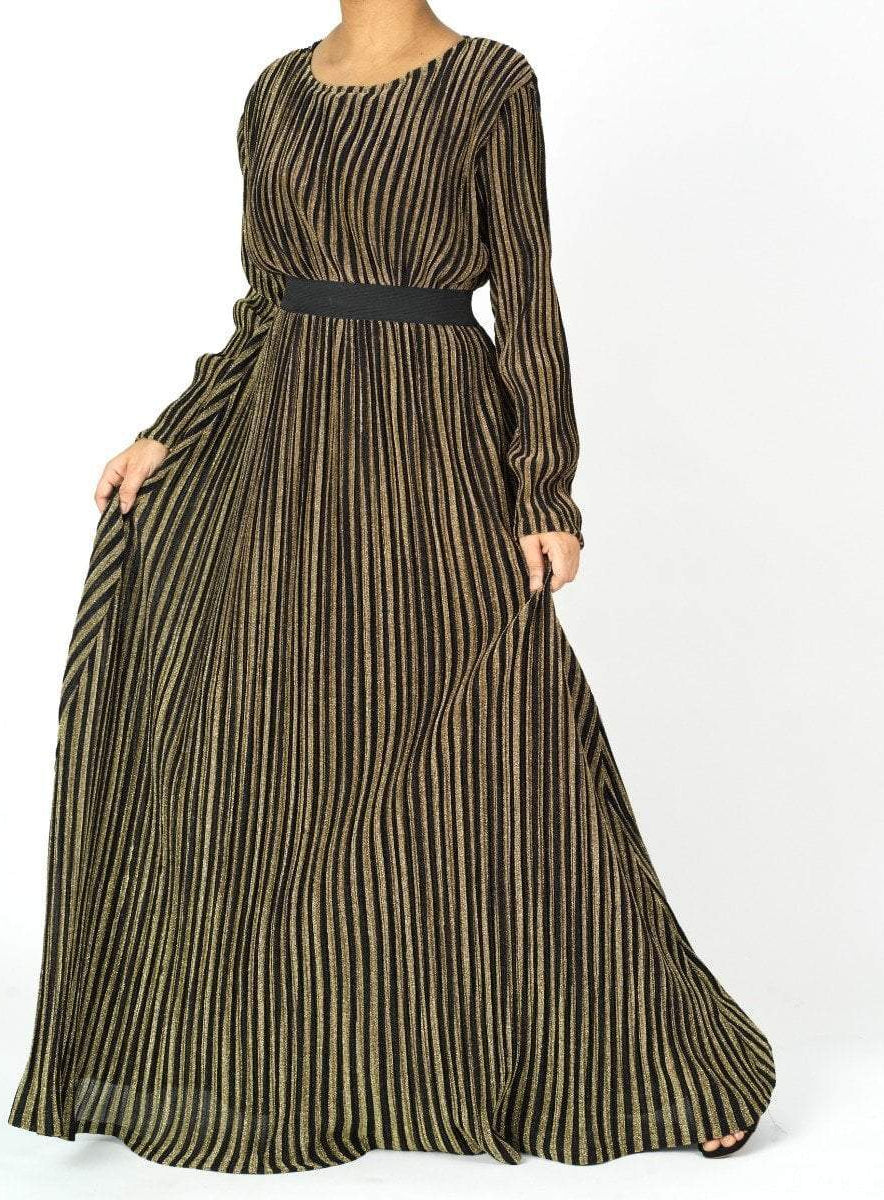Glam and Shimmer maxi dress Kabayare