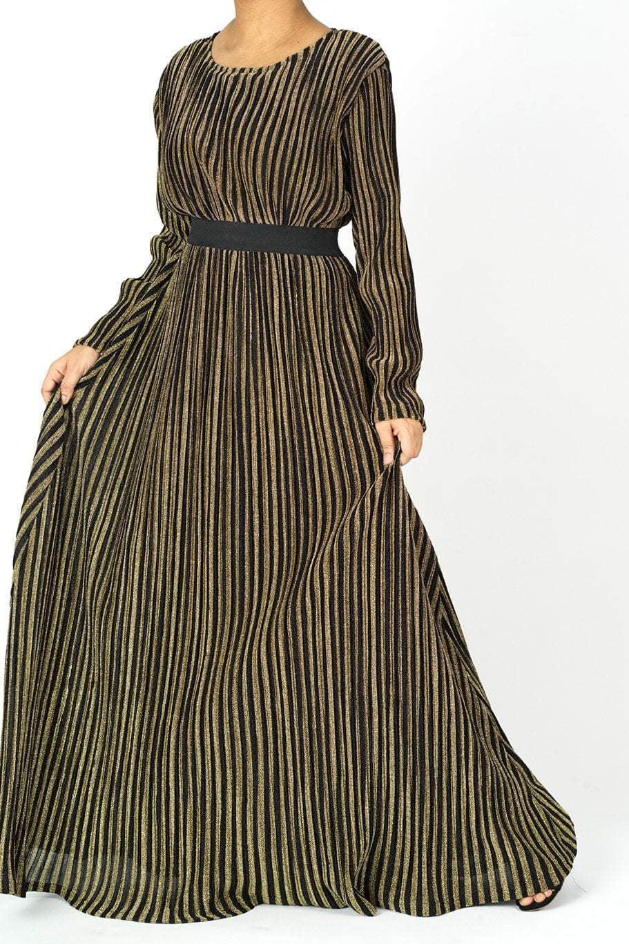 Glam and Shimmer maxi dress Kabayare