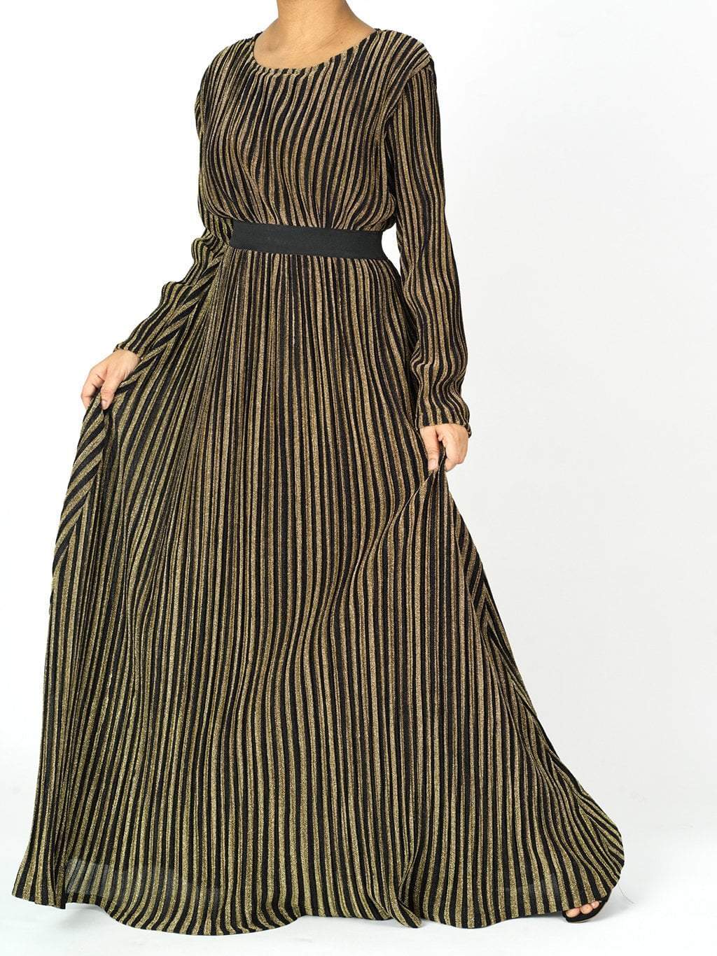 Glam and Shimmer maxi dress Kabayare