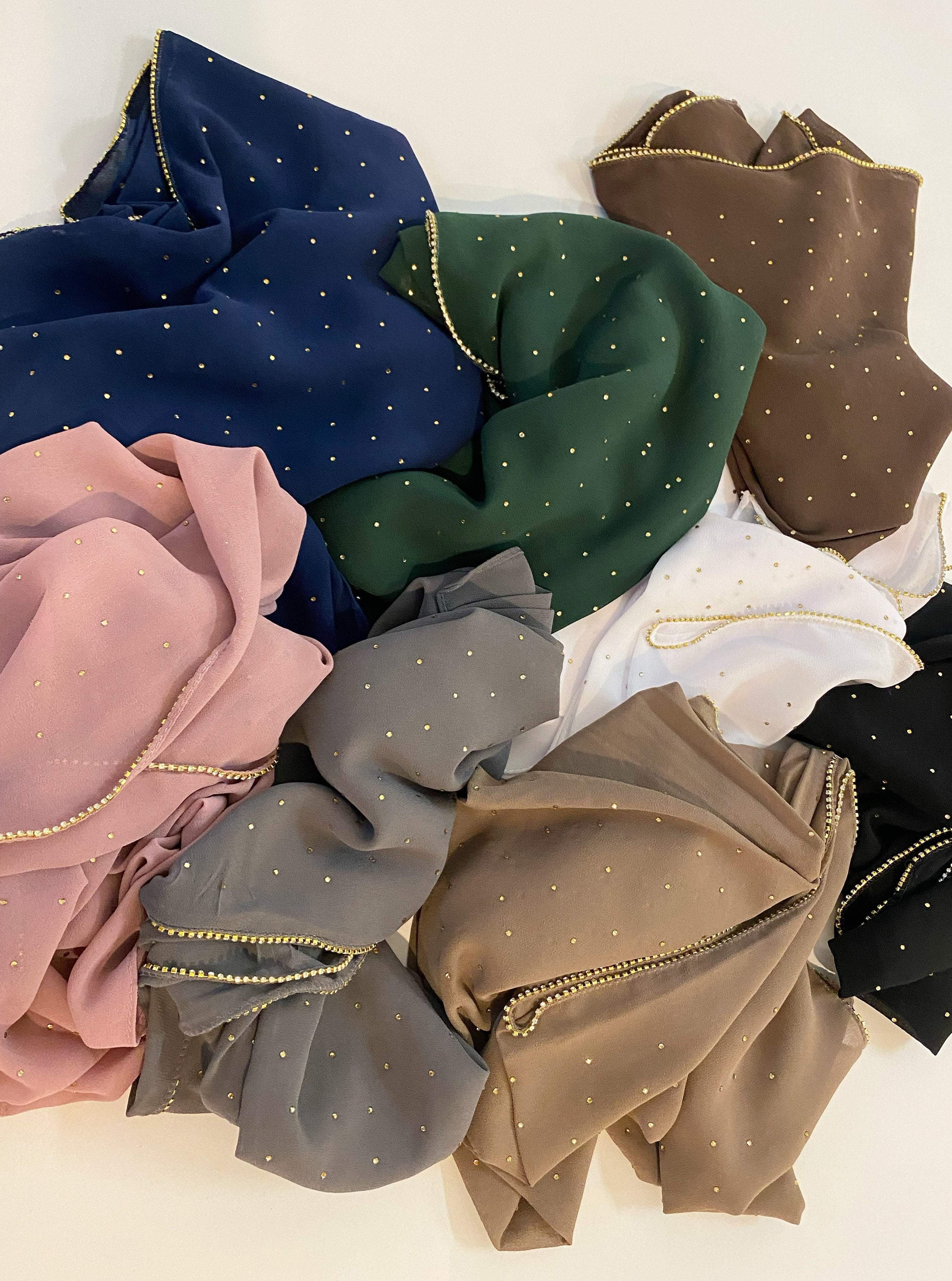 Glamour chiffon hijab Kabayare