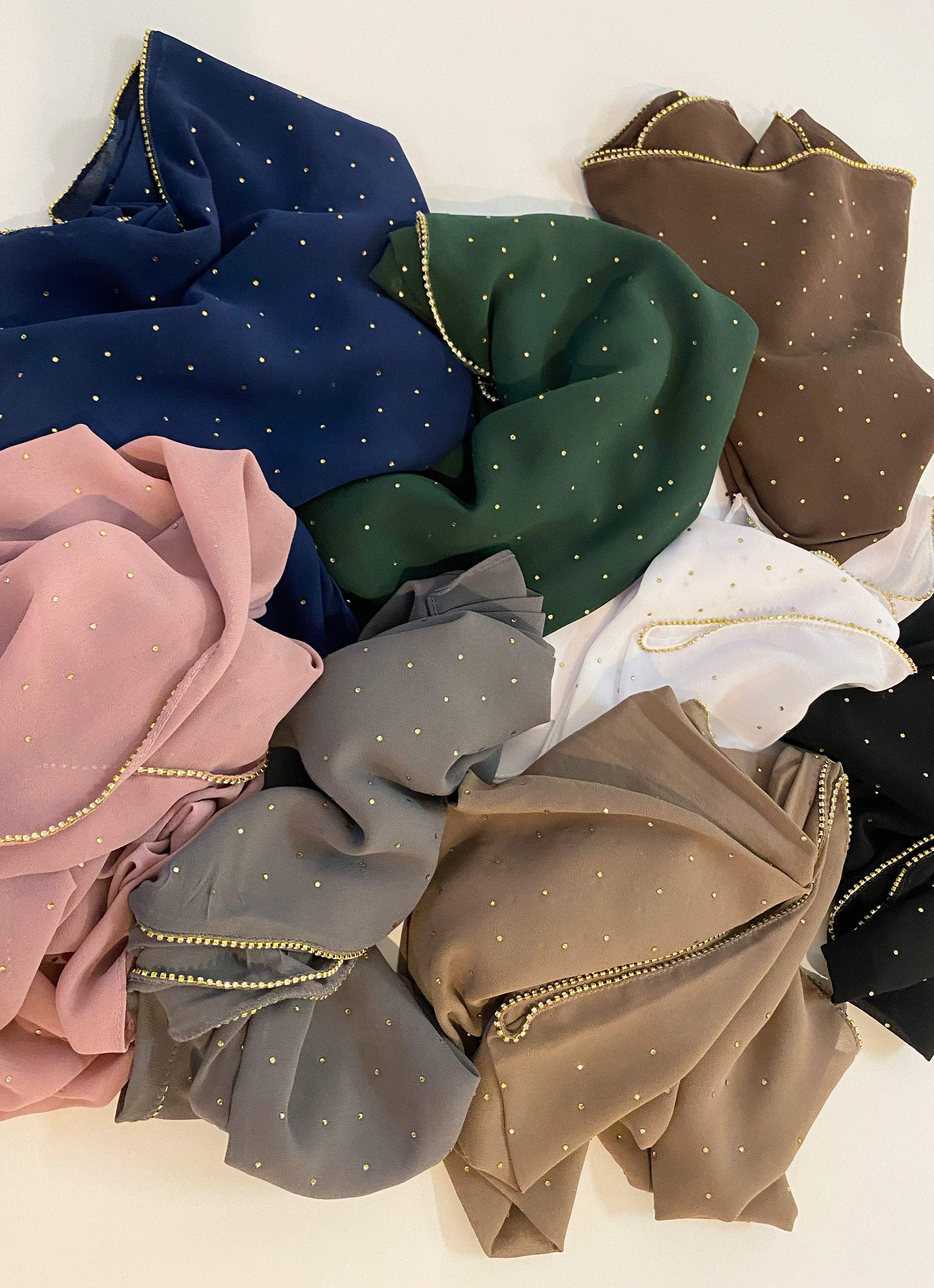 Glamour chiffon hijab Kabayare
