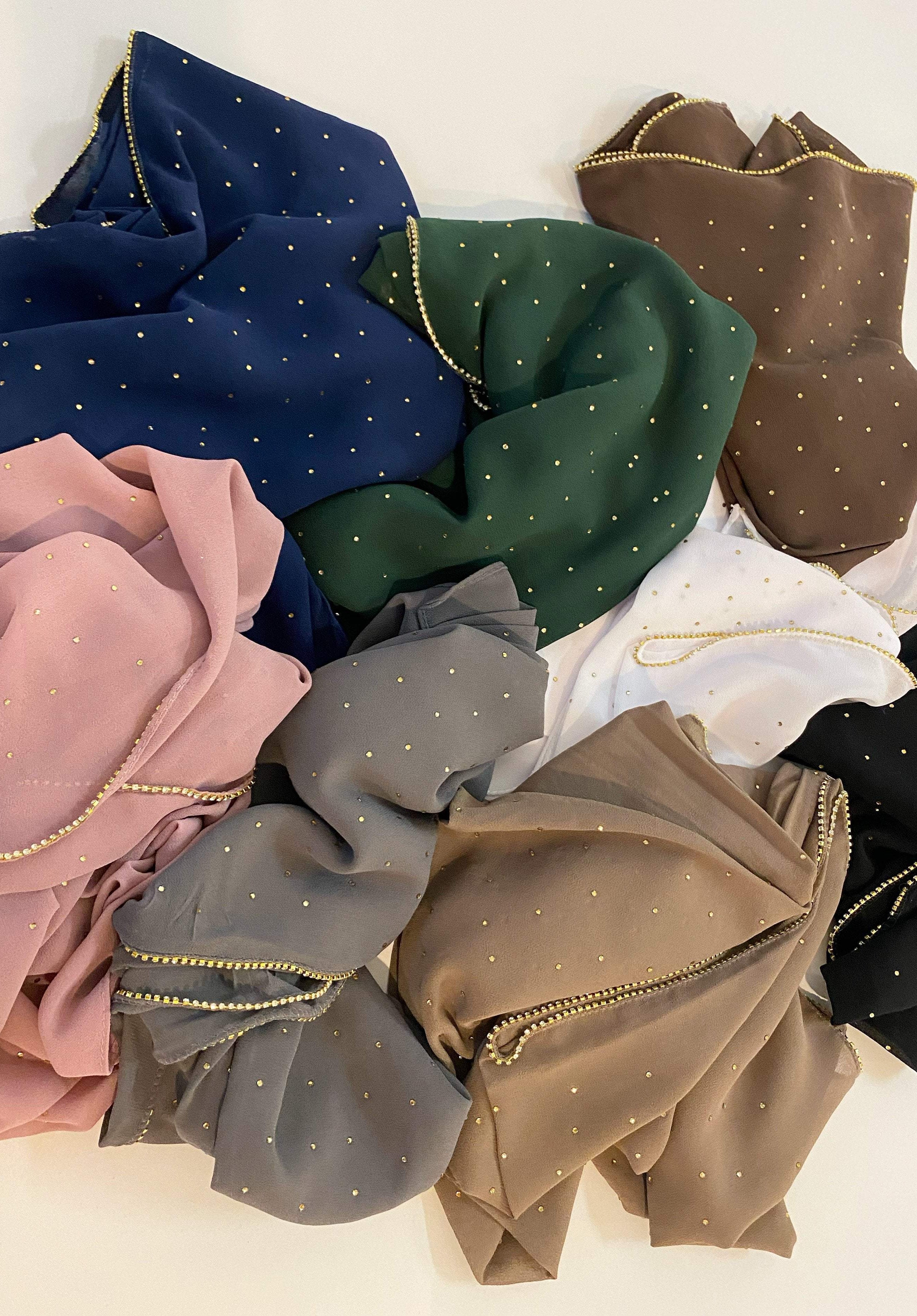 Glamour chiffon hijab Kabayare