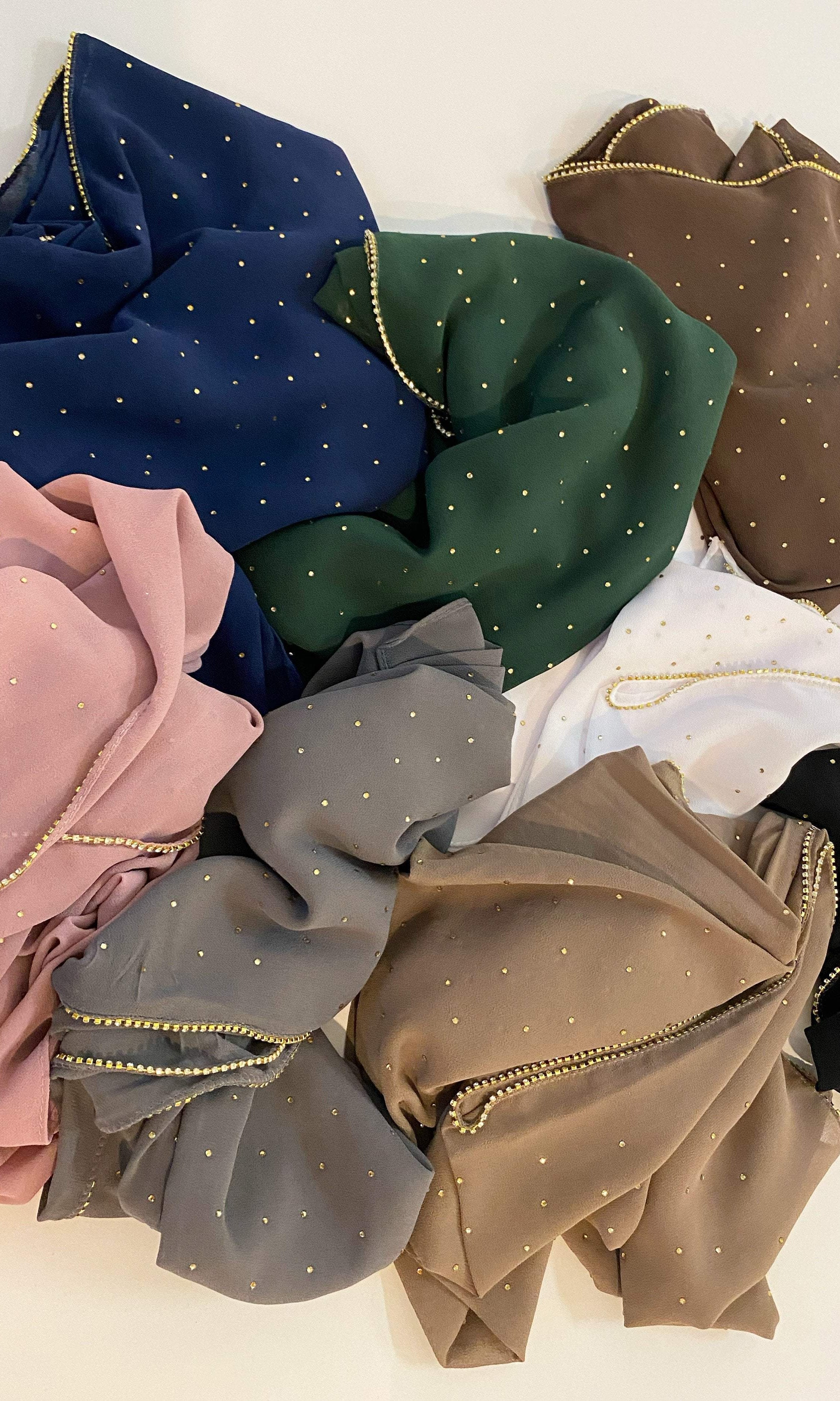 Glamour chiffon hijab Kabayare