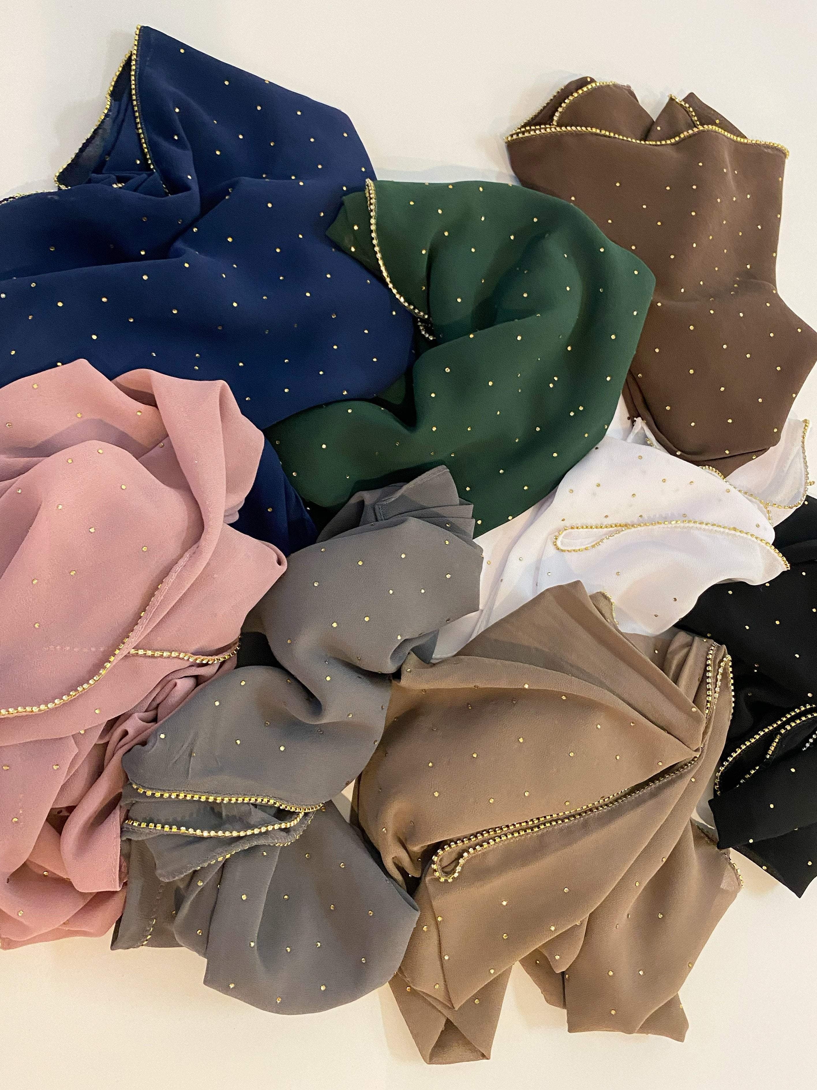 Glamour chiffon hijab Kabayare