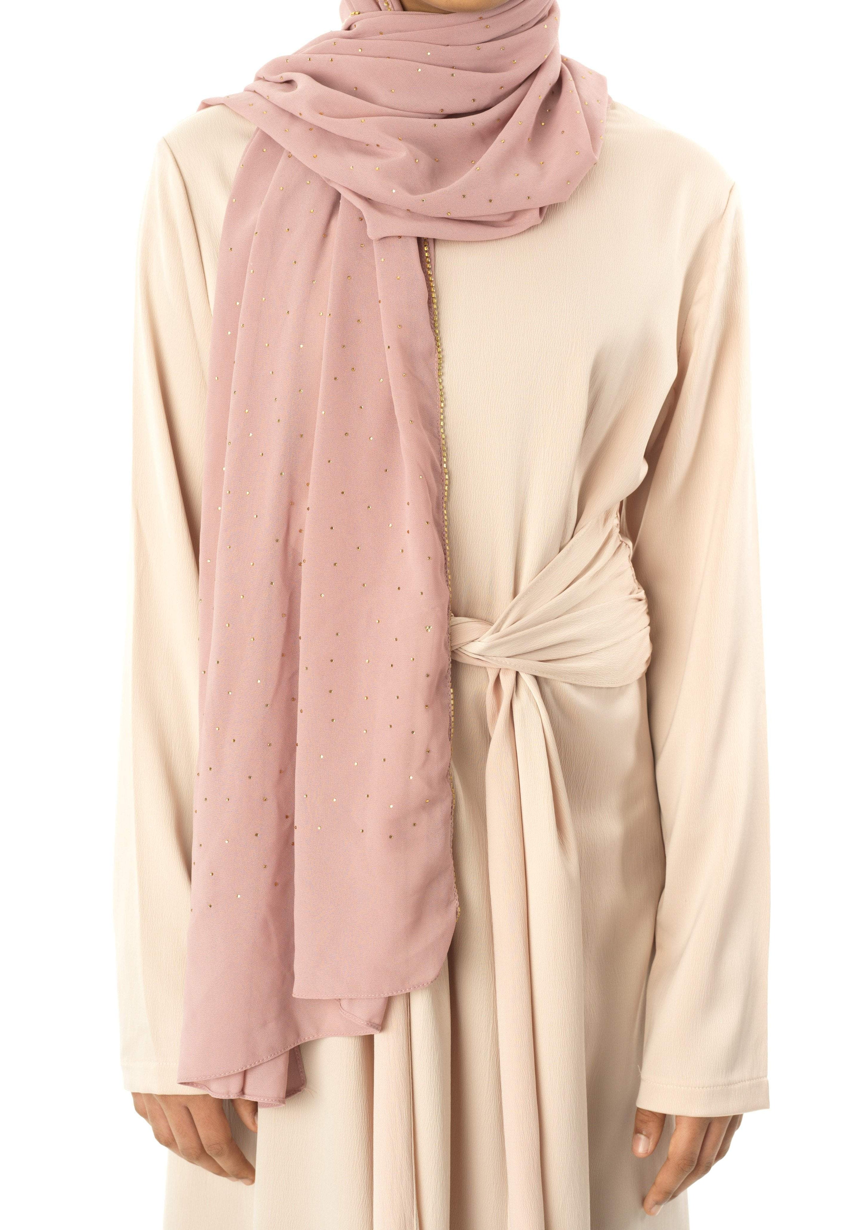 Glamour chiffon hijab Kabayare