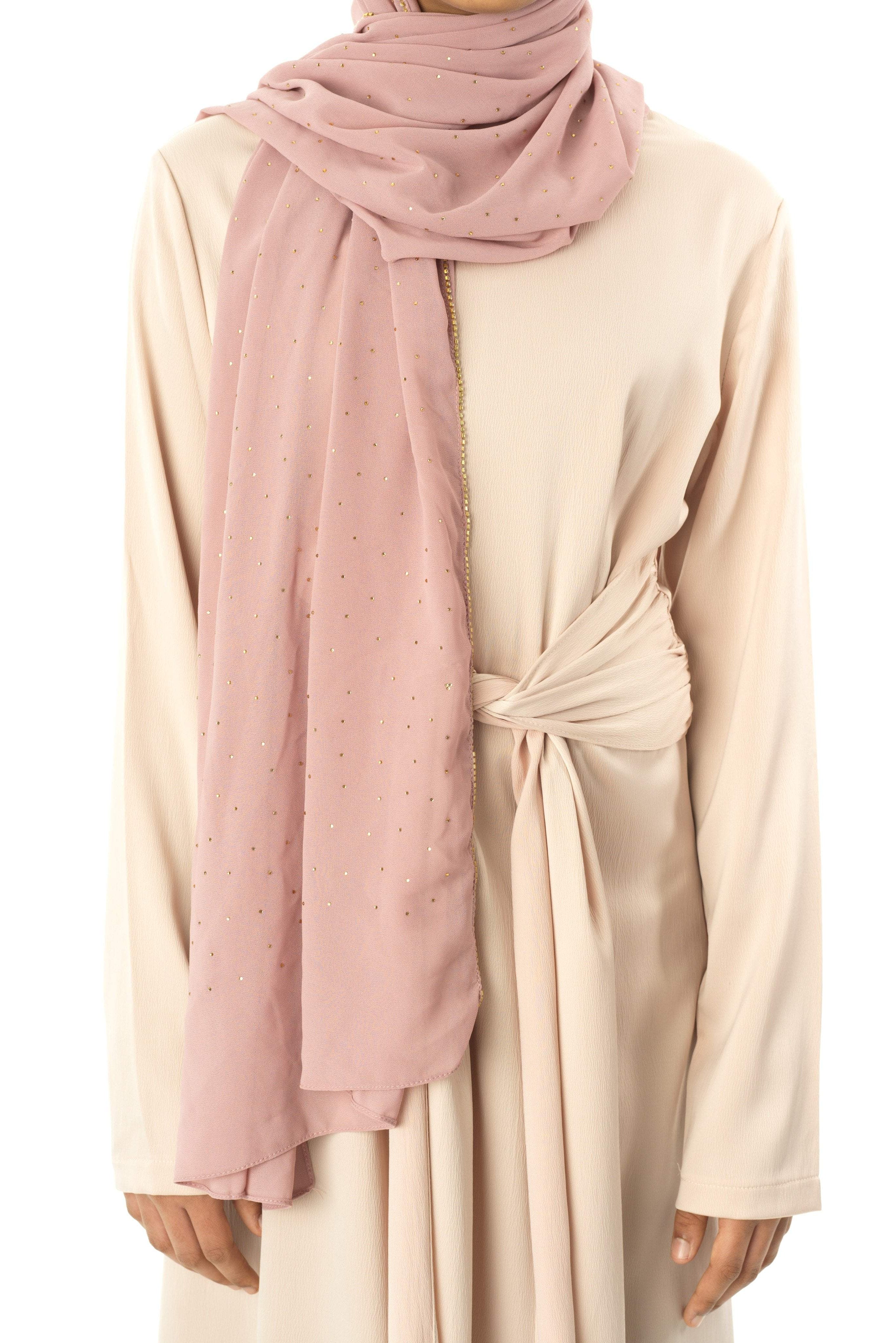 Glamour chiffon hijab Kabayare