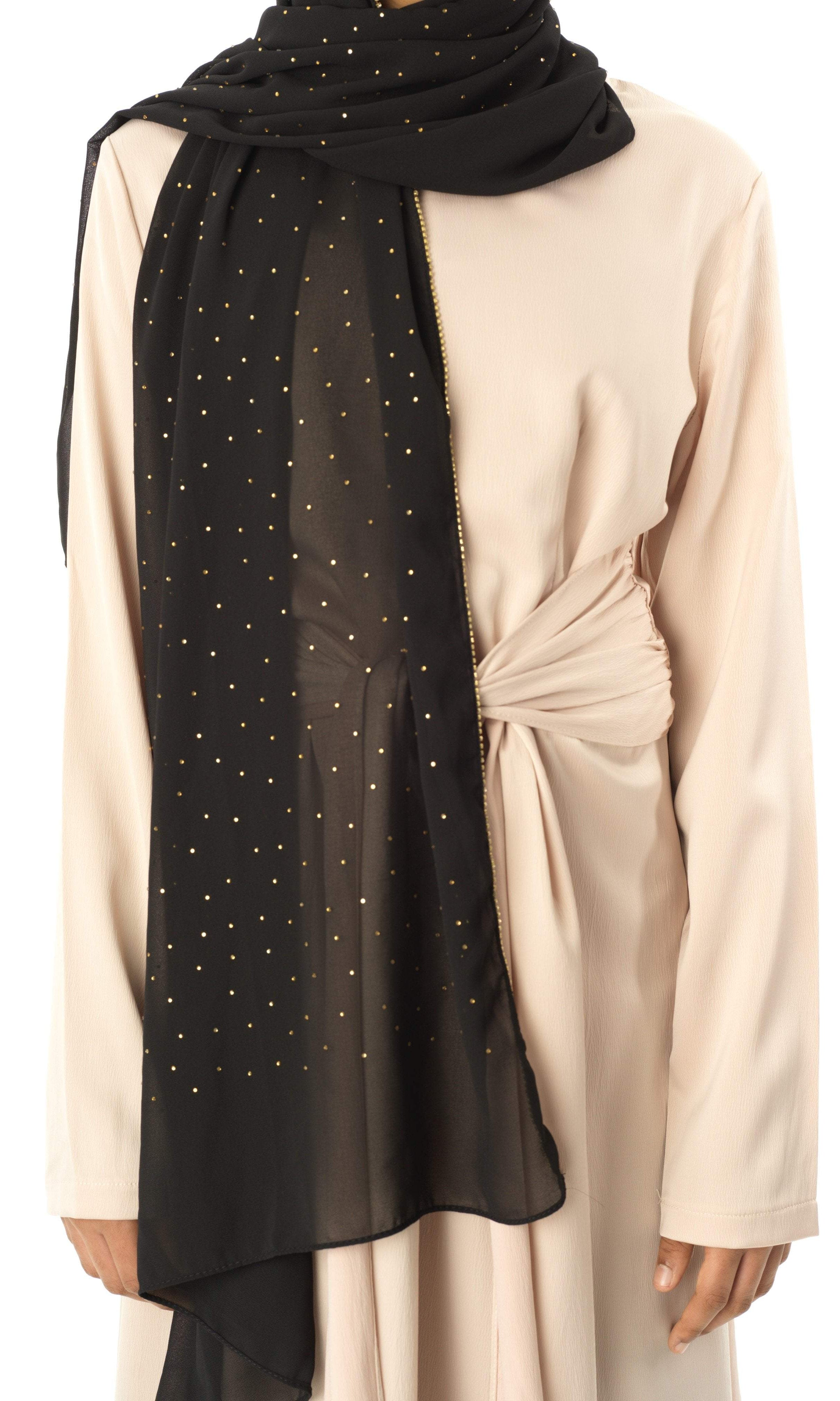 Glamour chiffon hijab Kabayare